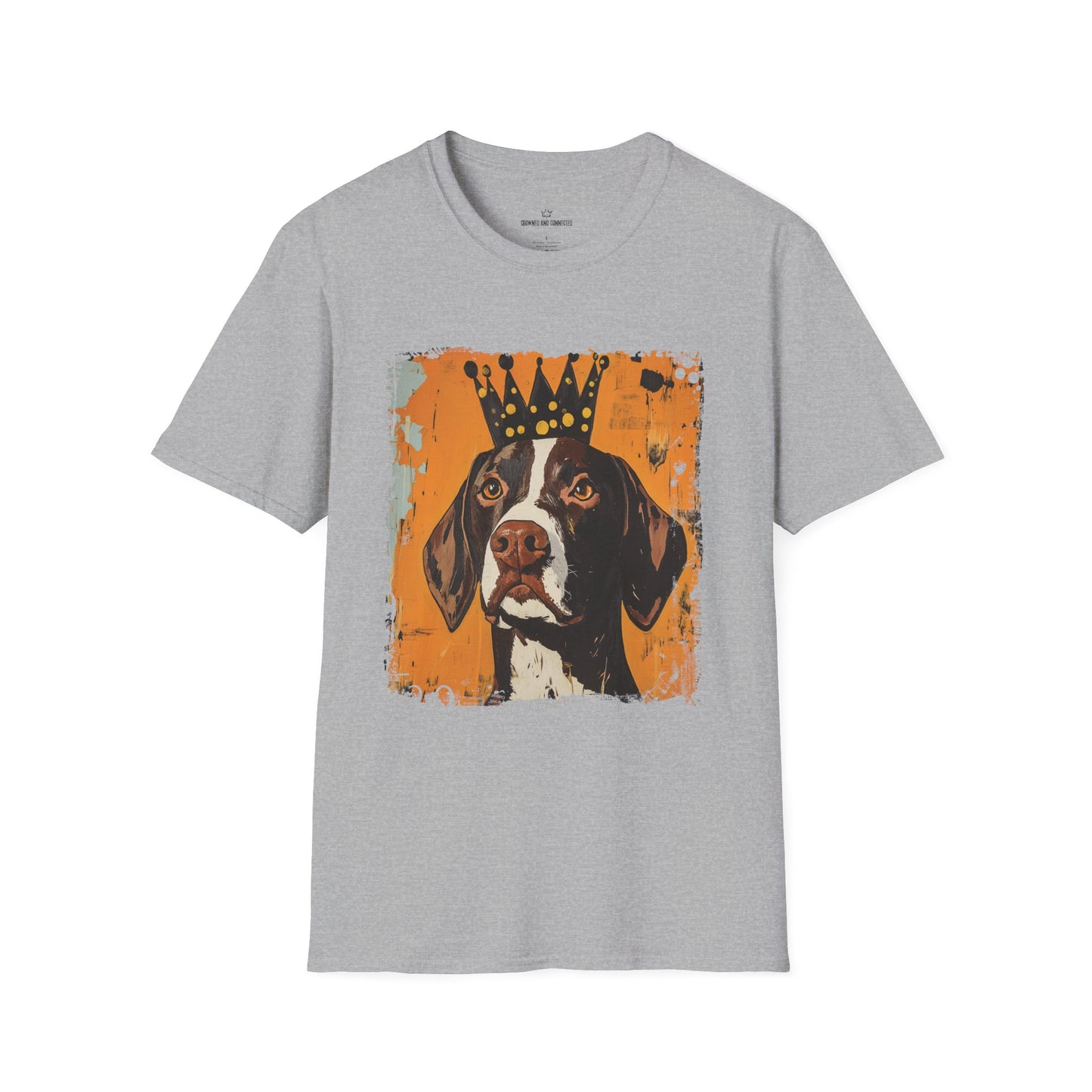 German Shorthaired Pointers Rule T-Shirt- Crowned and Connected Collection