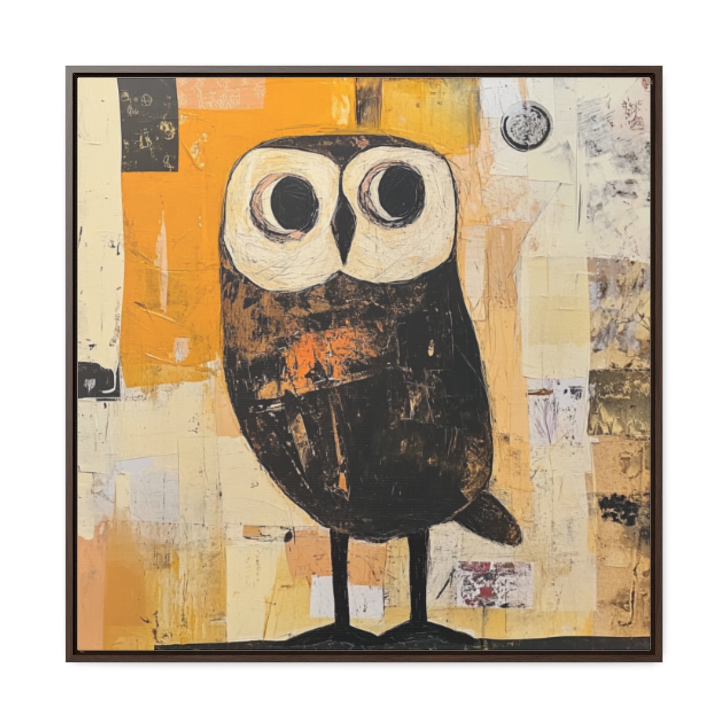 "Patty's Nightwatch" Owl Canvas art