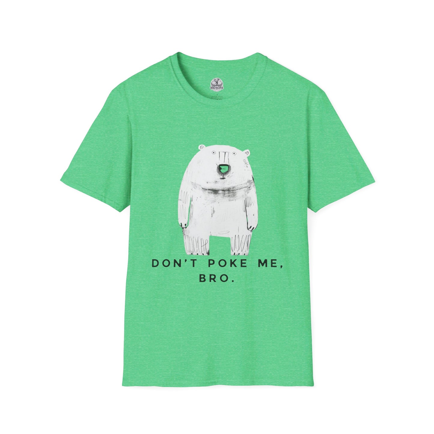 Carson Ray - Don't Poke Me, Bro, Bear Tee