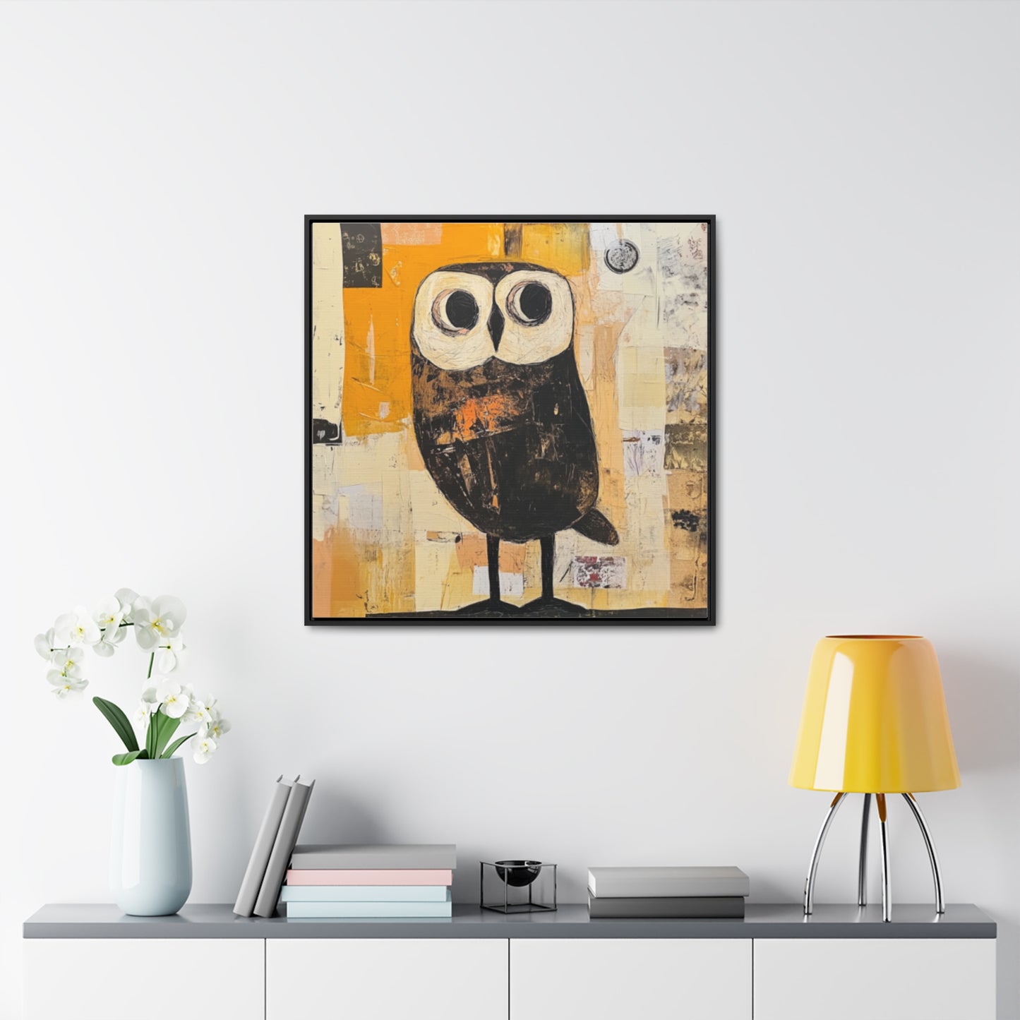 "Patty's Nightwatch" Owl Canvas art