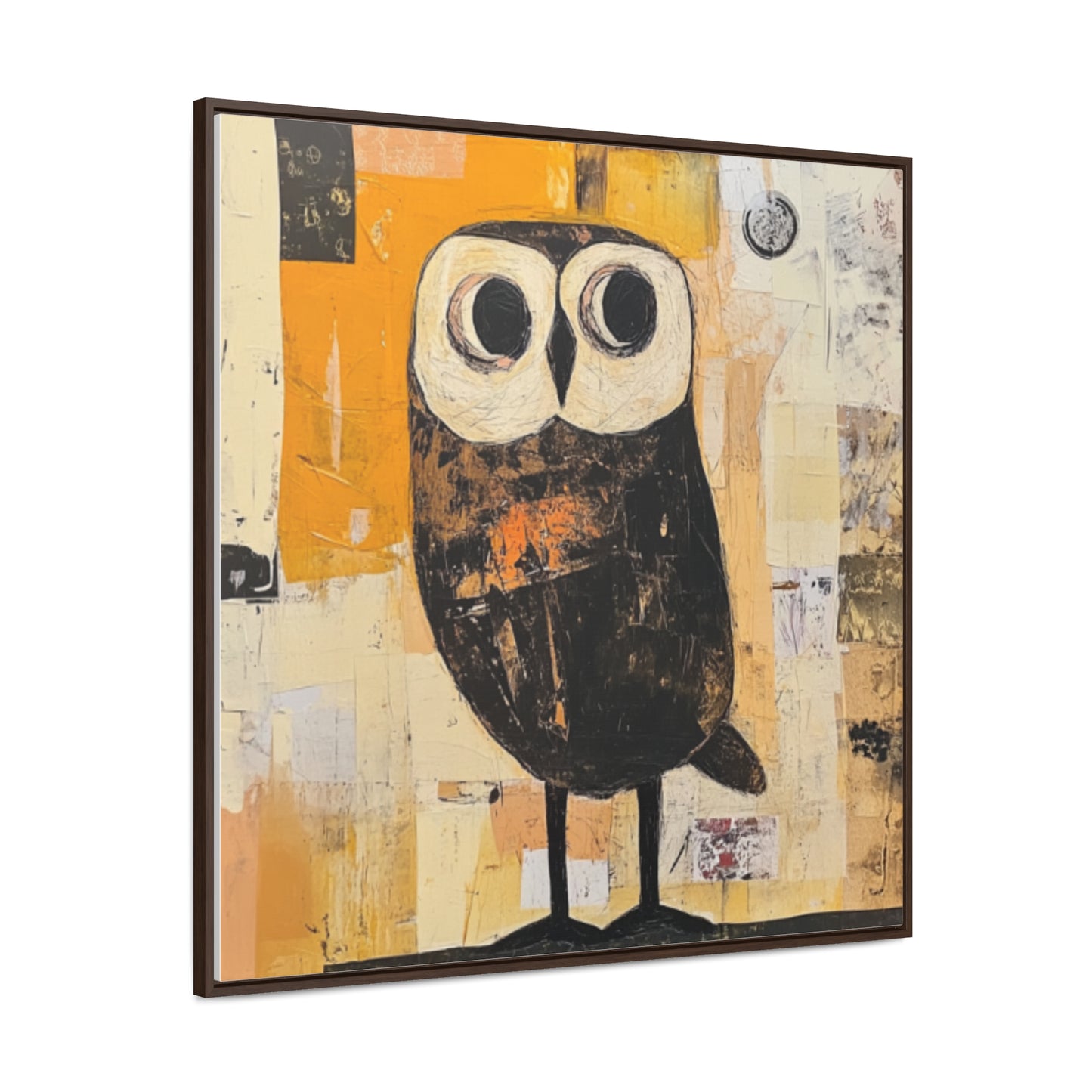 "Patty's Nightwatch" Owl Canvas art