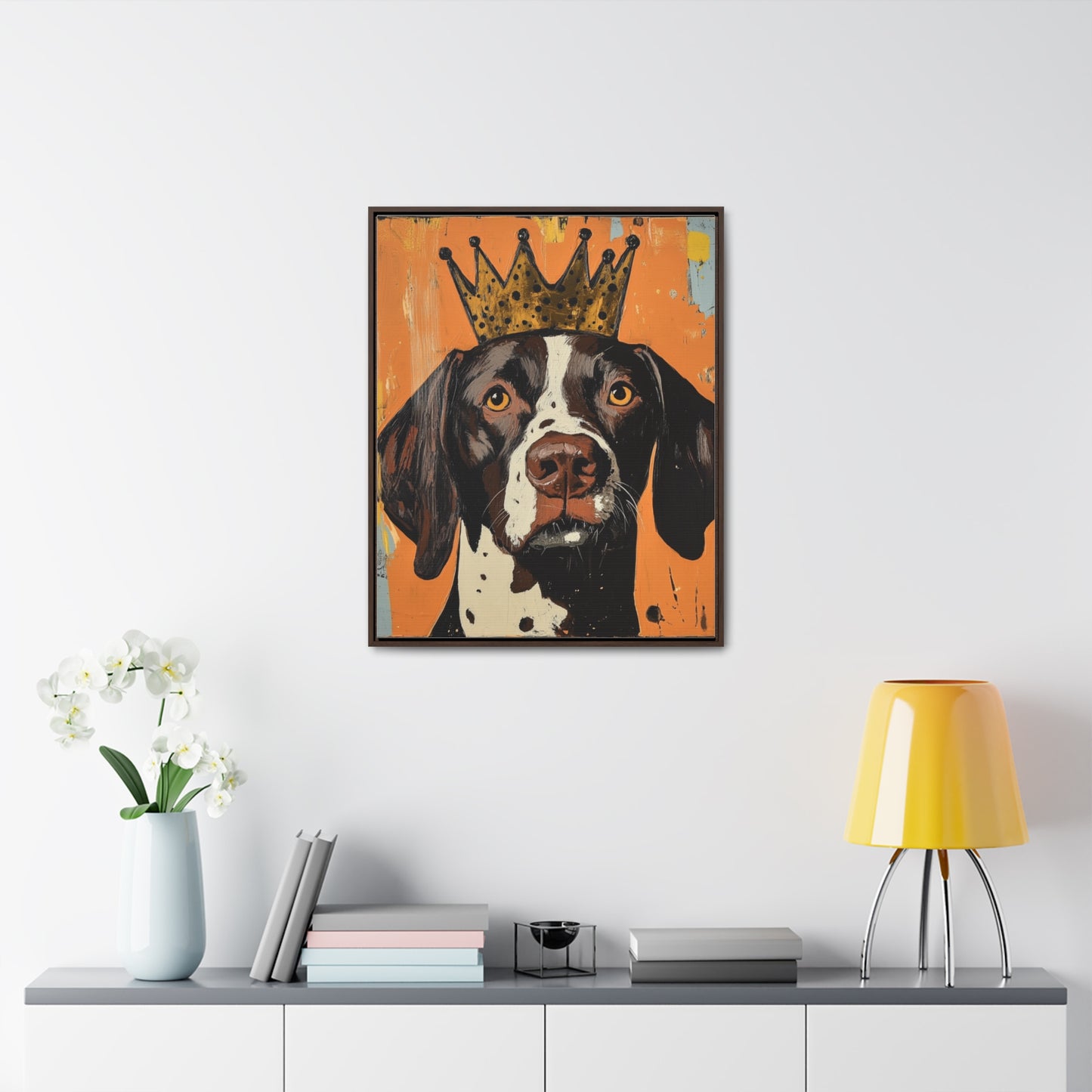 This Dog Won't Hunt, German Shorthair Pointer Canvas Art