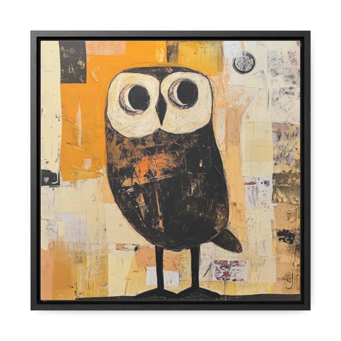 "Patty's Nightwatch" Owl Canvas art
