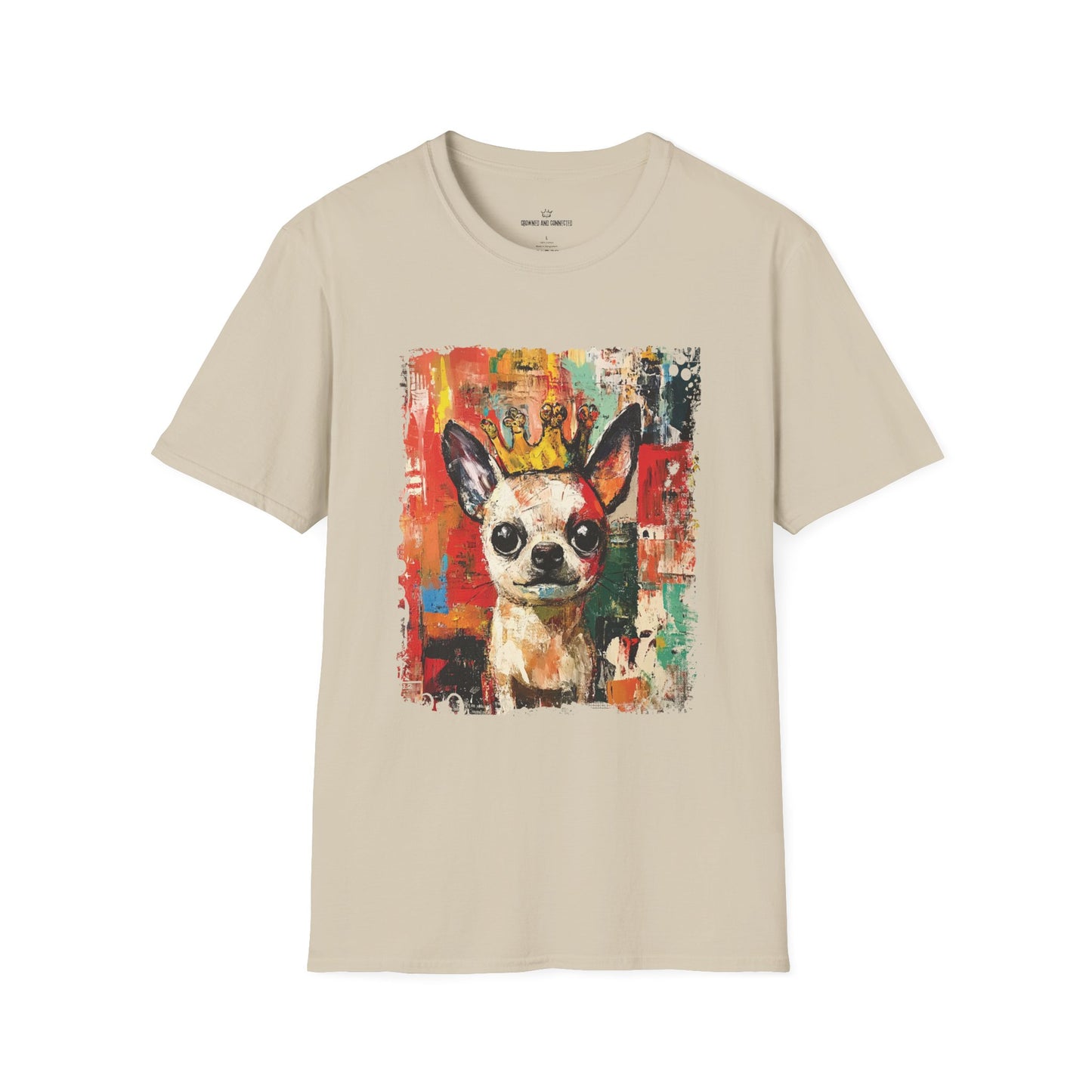 Chihuahuas Rule T-Shirt  – Funny Chihuahua Lover Tee/Crowned and Connected Collection