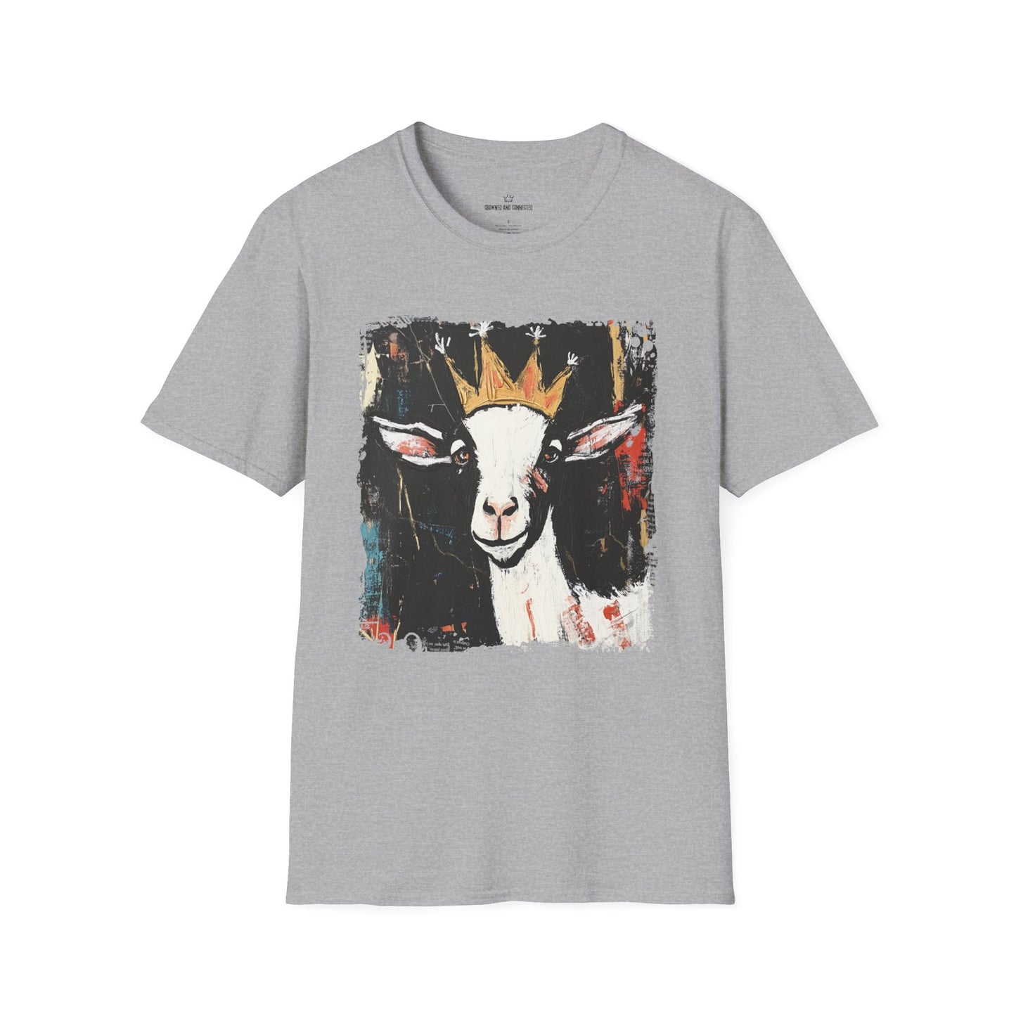 Goats Rule T-Shirt/Funny Goat Lover Tee/Crowned and Connected Collection