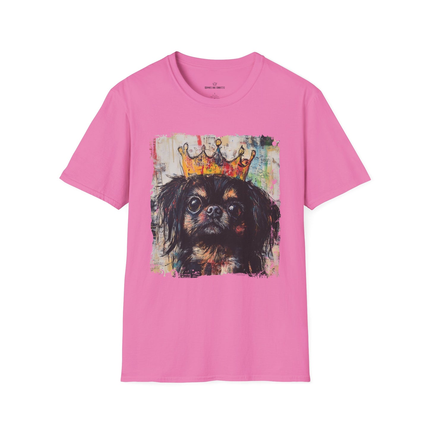 Tibetan Spaniels Rule T-shirt/ Funny Tibetan Spaniel Tee/Crowned and Connected Collection