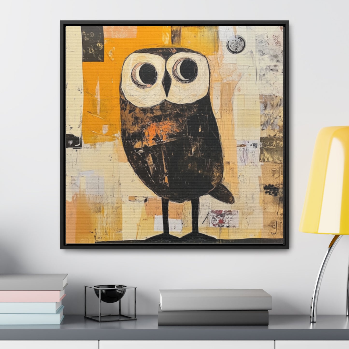 "Patty's Nightwatch" Owl Canvas art