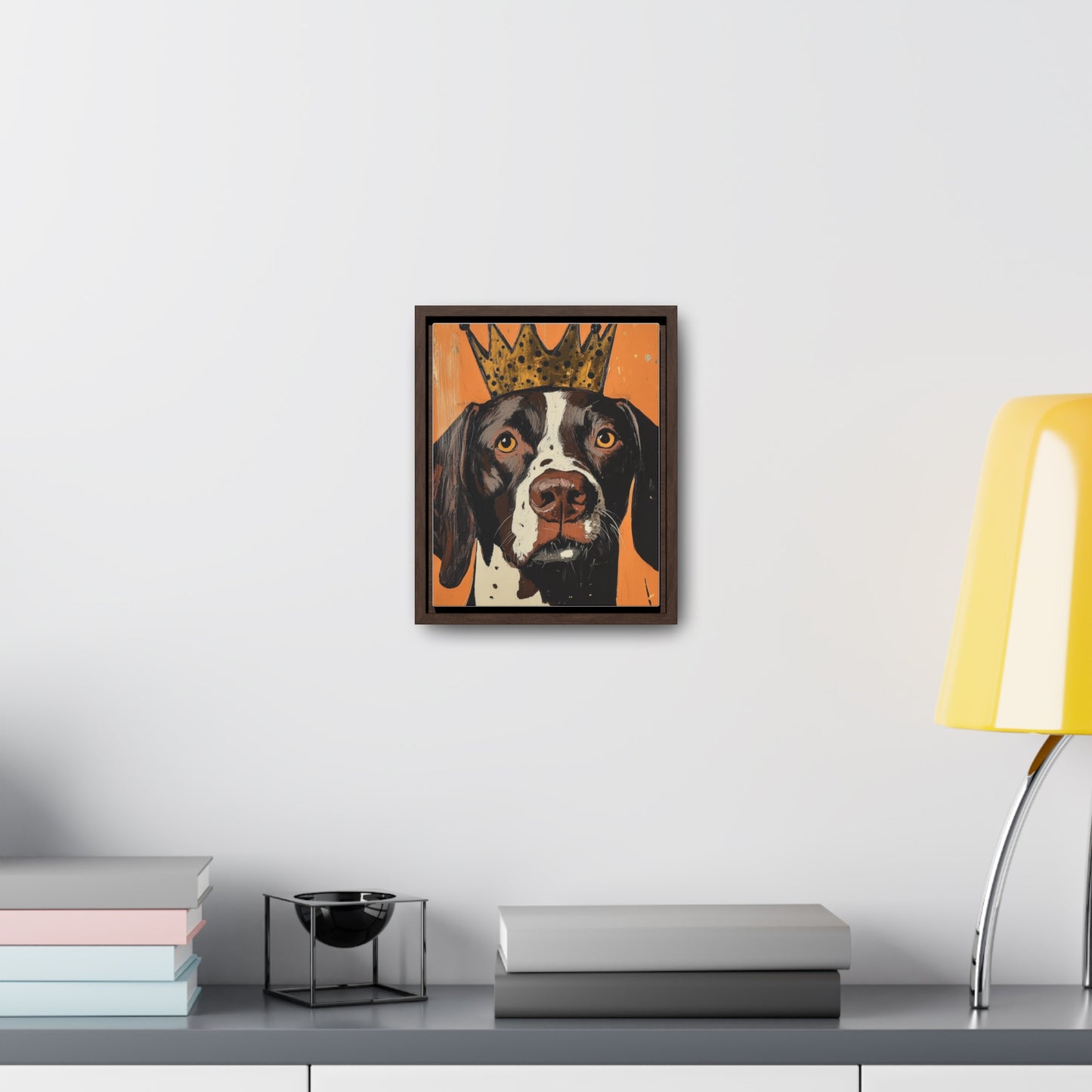 This Dog Won't Hunt, German Shorthair Pointer Canvas Art