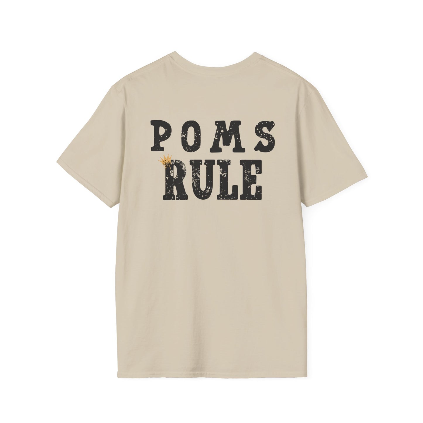 Poms Rule T-Shirt- Pomeranian T-shirt
