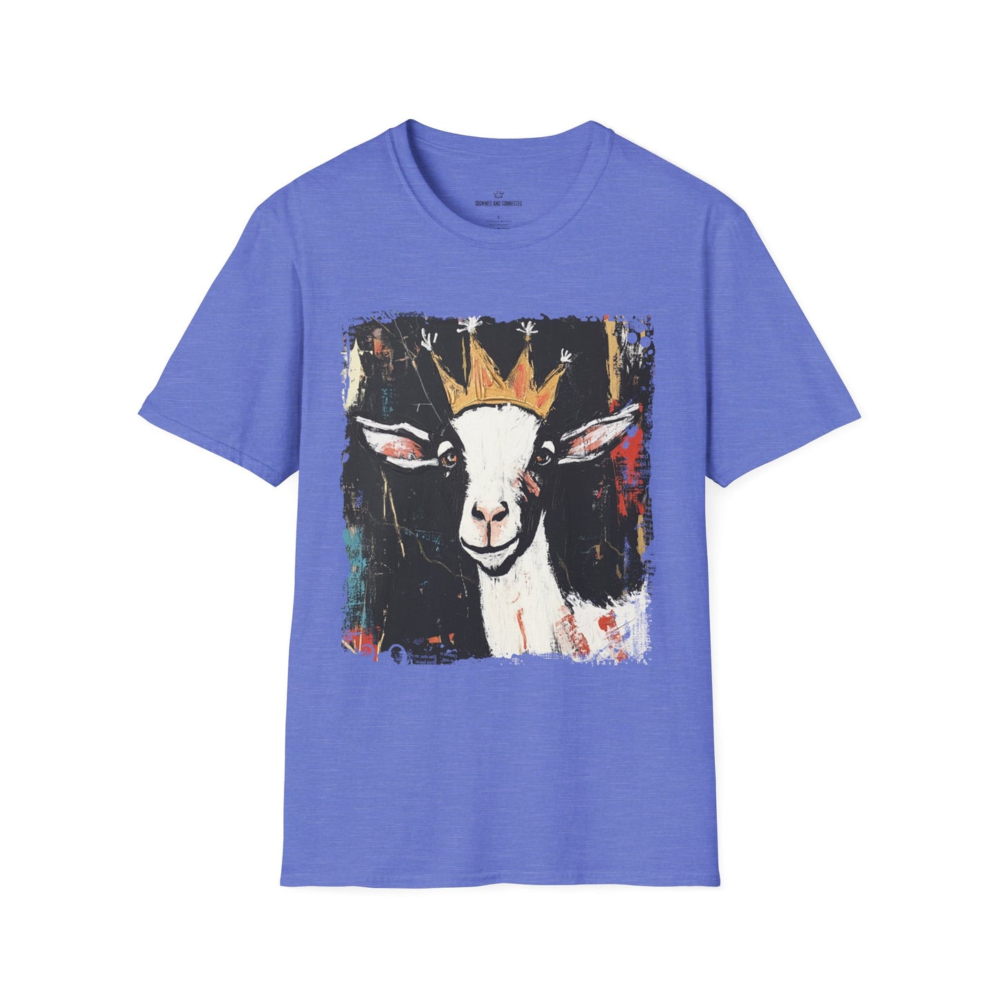 Goats Rule T-Shirt/Funny Goat Lover Tee/Crowned and Connected Collection