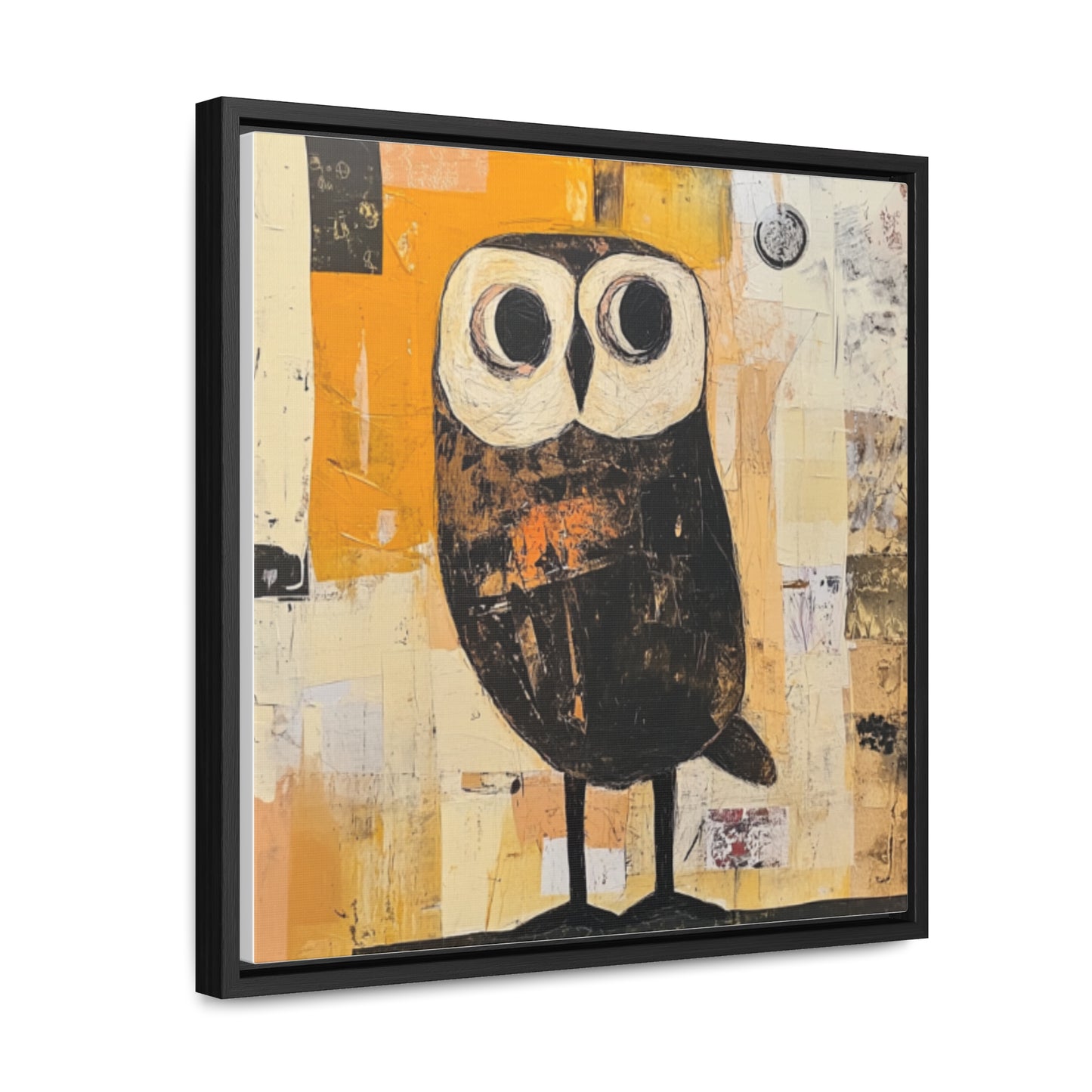 "Patty's Nightwatch" Owl Canvas art