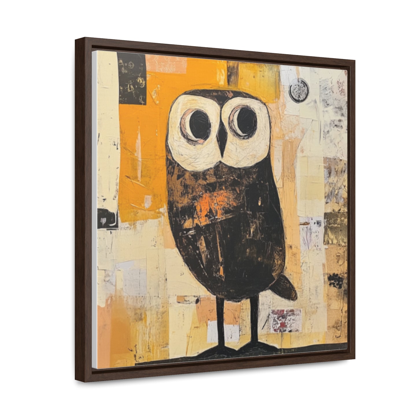 "Patty's Nightwatch" Owl Canvas art