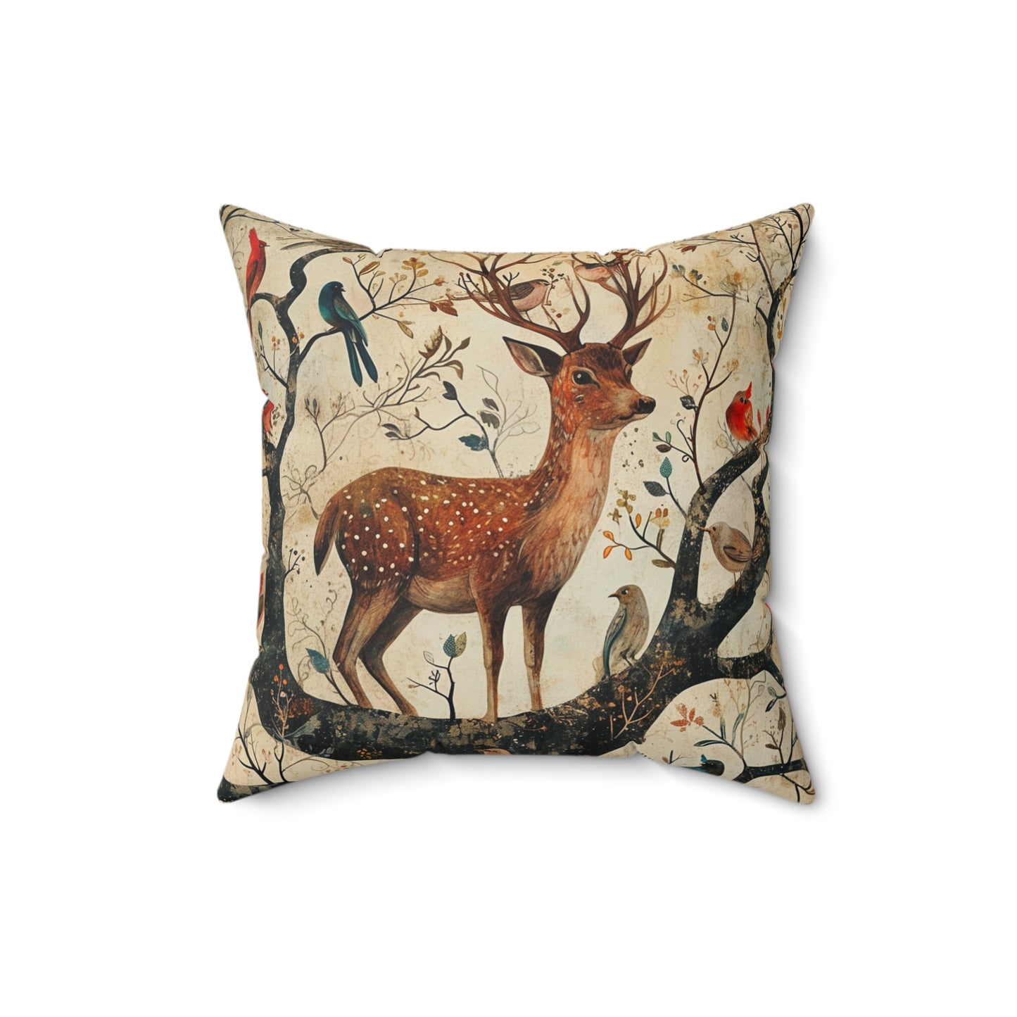 Branch Manager Rustic Whimsy Pillow