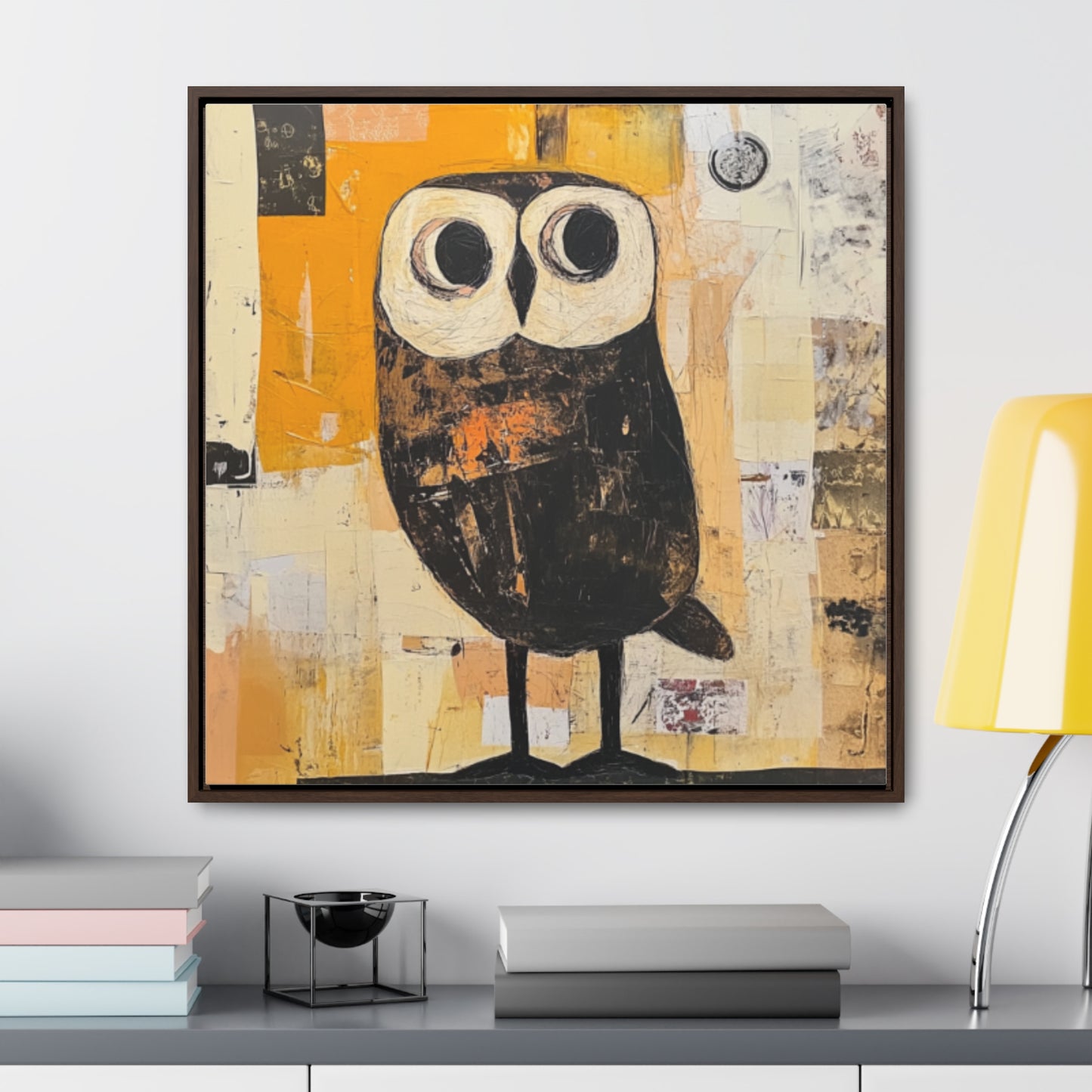 "Patty's Nightwatch" Owl Canvas art