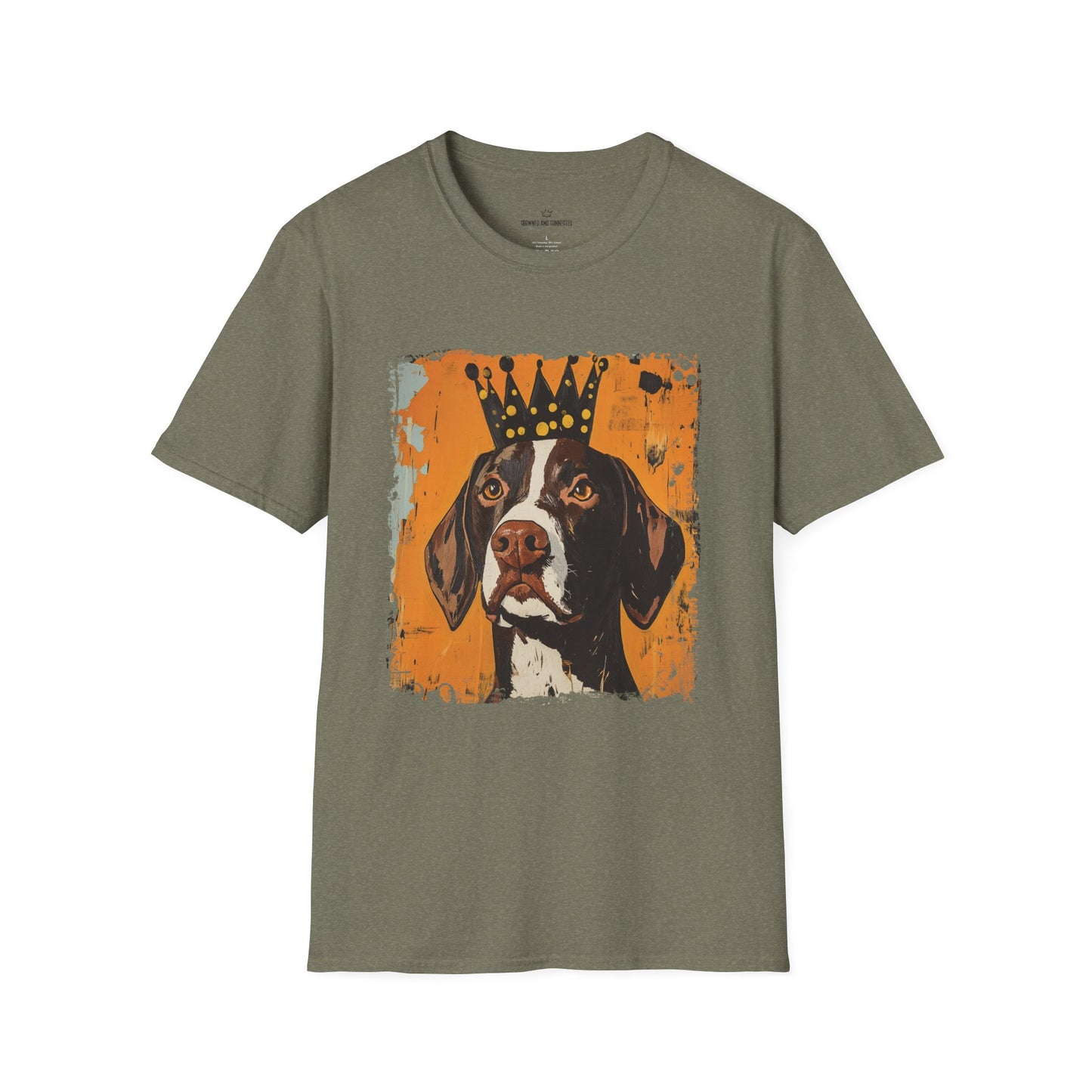 German Shorthaired Pointers Rule T-Shirt- Crowned and Connected Collection