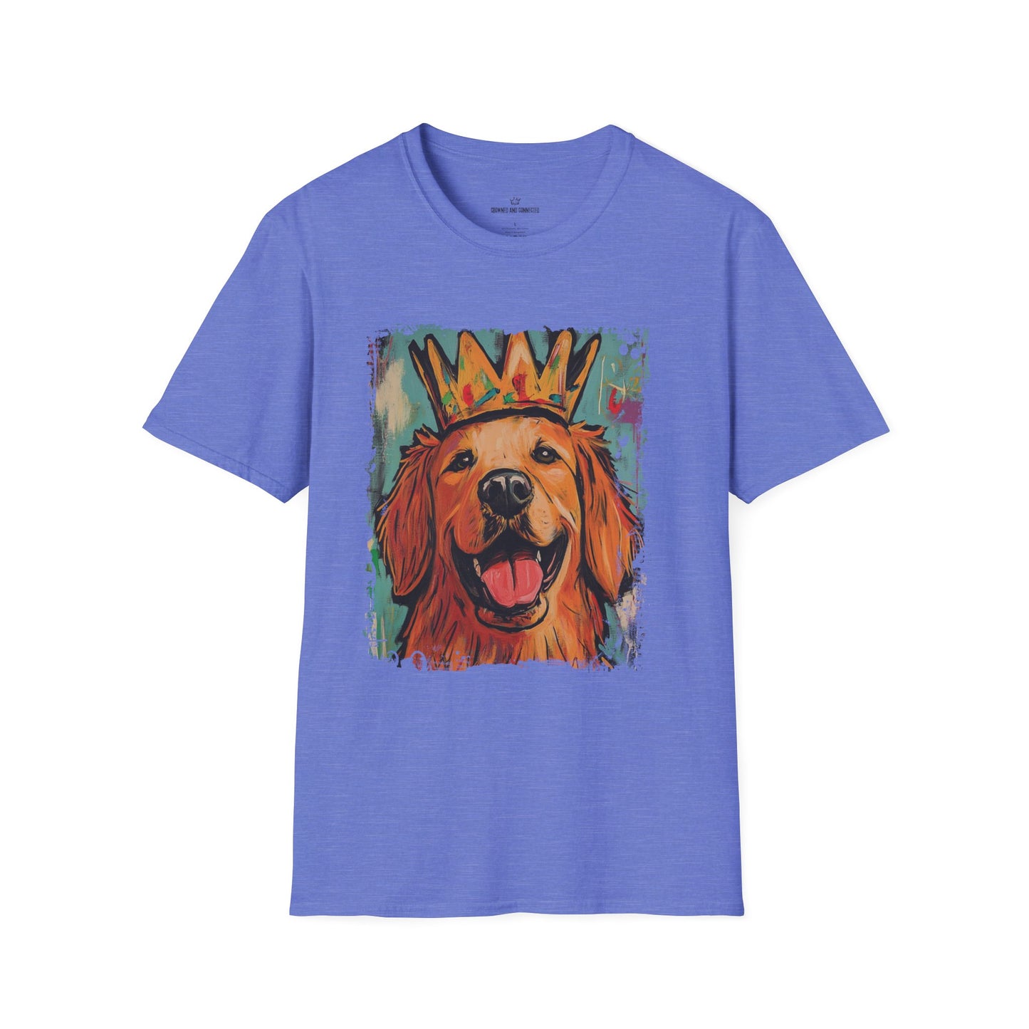 Goldens Rule T-shirt/ Funny Golden Retriever T-shirt/Crowned and Connected Collection
