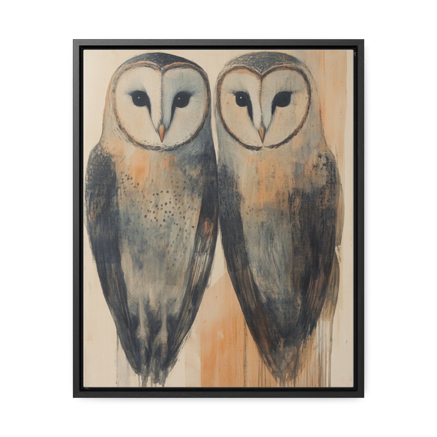 Ethereal Companions, Barn Owl Canvas Art