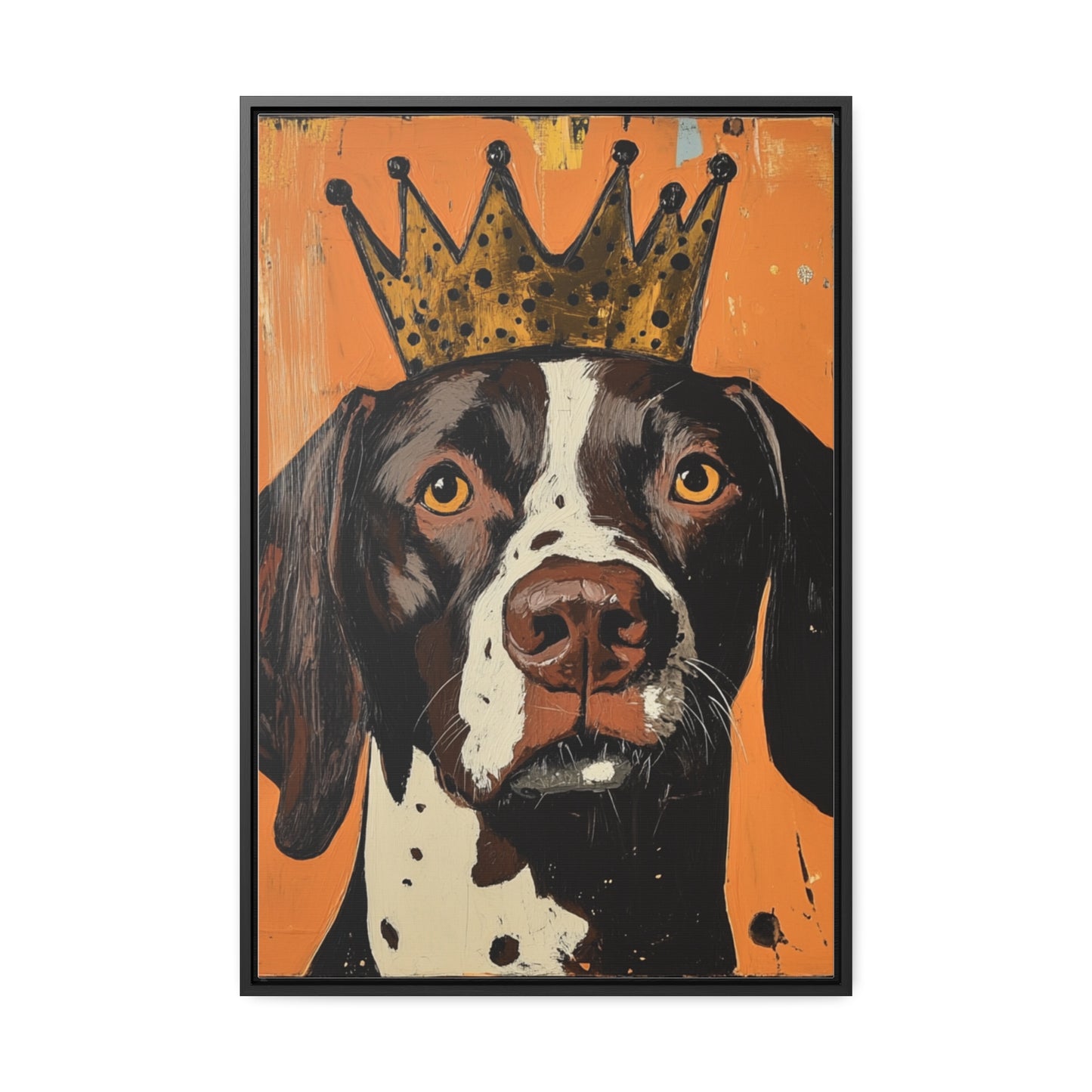 This Dog Won't Hunt, German Shorthair Pointer Canvas Art