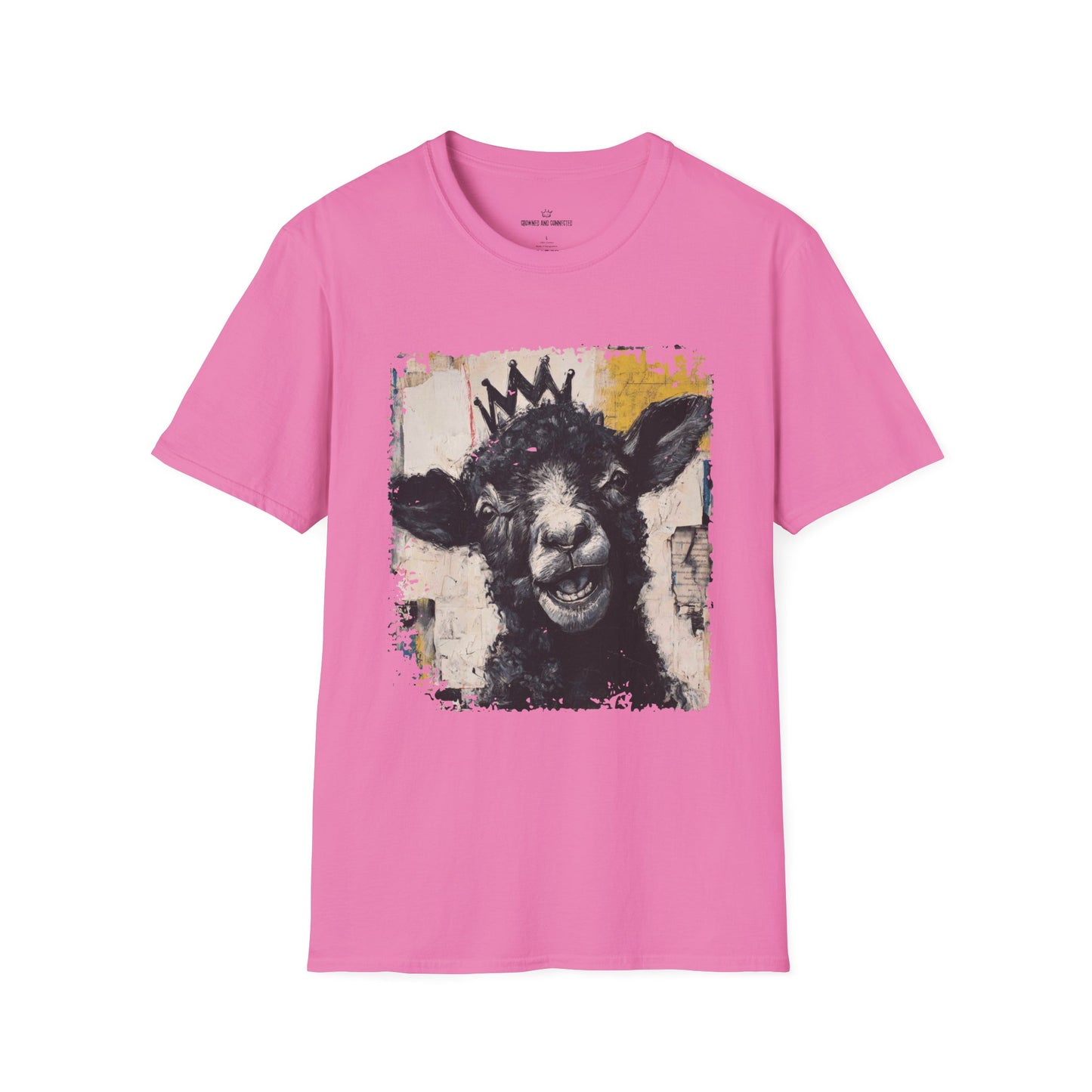 Black Sheep Crowned T-Shirt – Funny Animal Graphic Tee | Crowned & Connected Collection