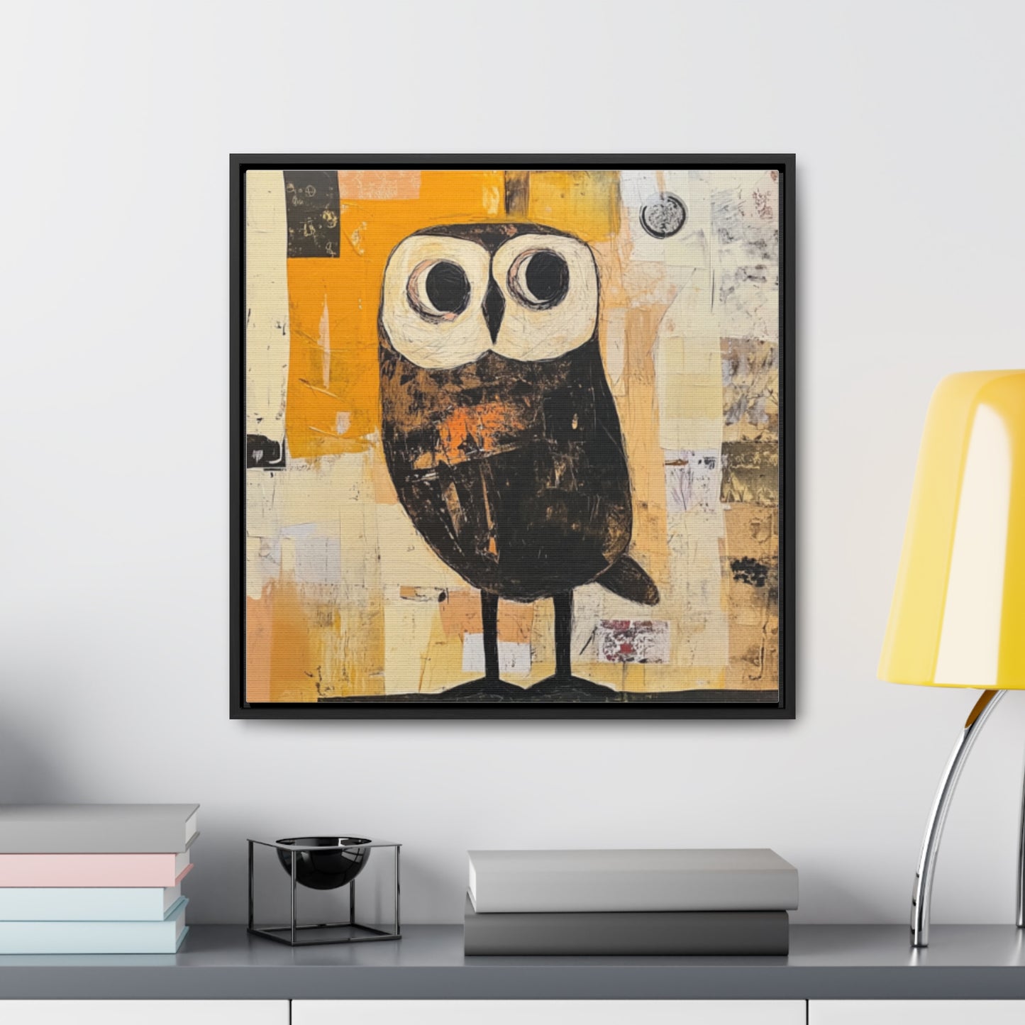 "Patty's Nightwatch" Owl Canvas art