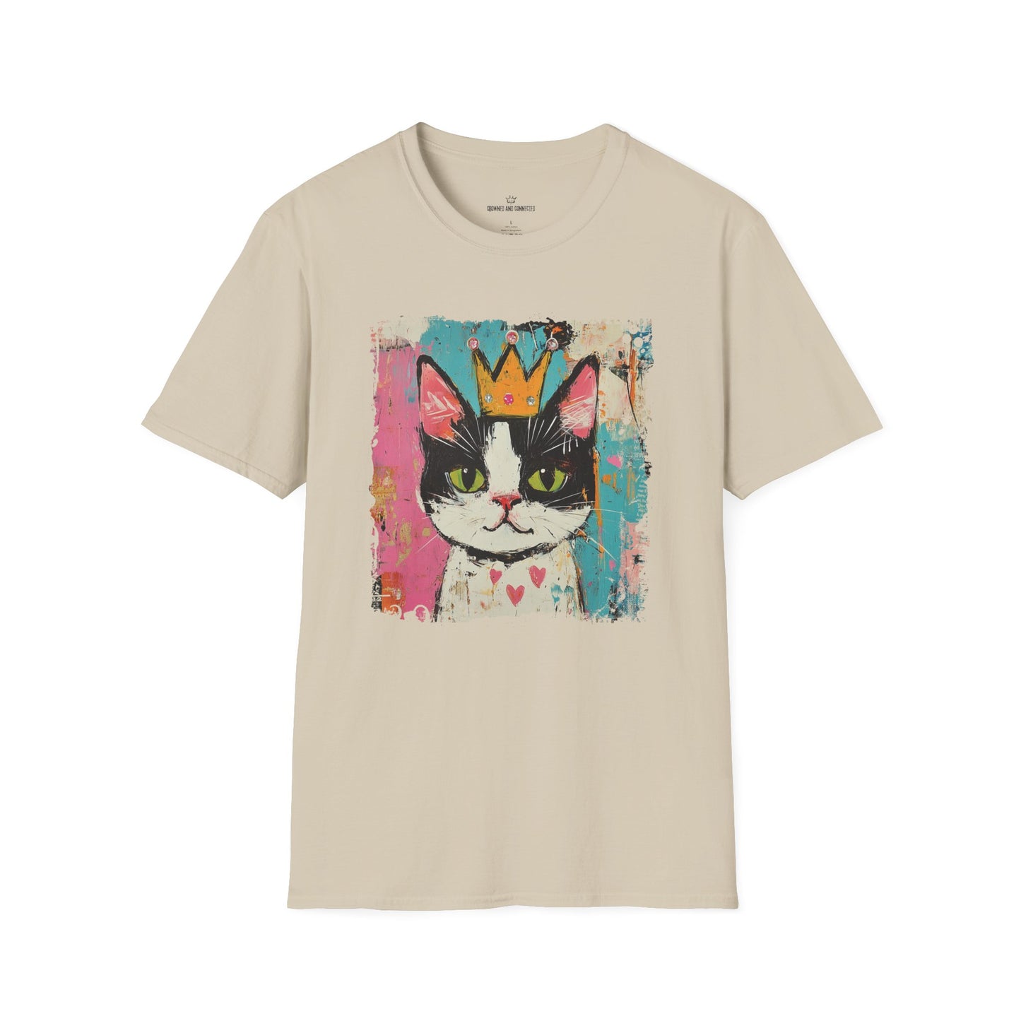 Tuxedo Cat Crowned Tee –  Tuxedo Cat T-Shirt/Crowned and Connected Collection