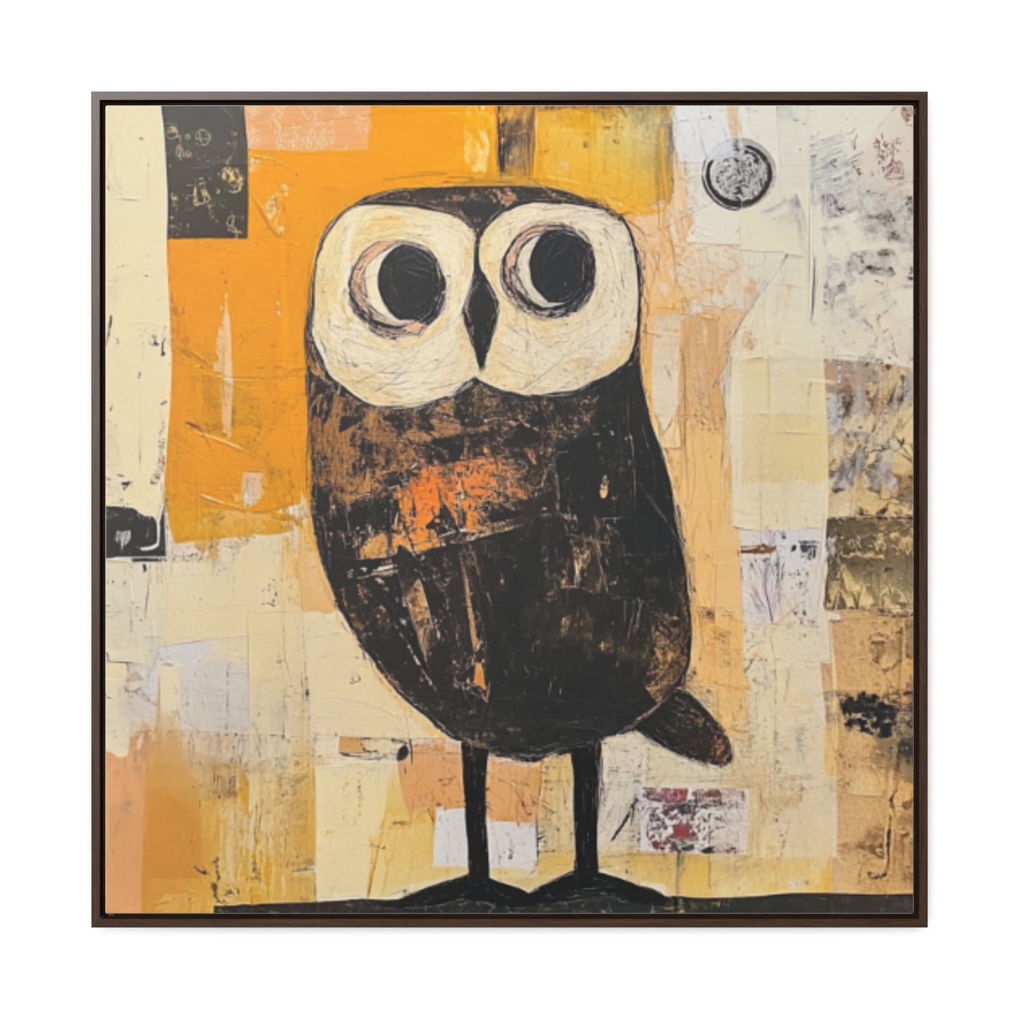 "Patty's Nightwatch" Owl Canvas art
