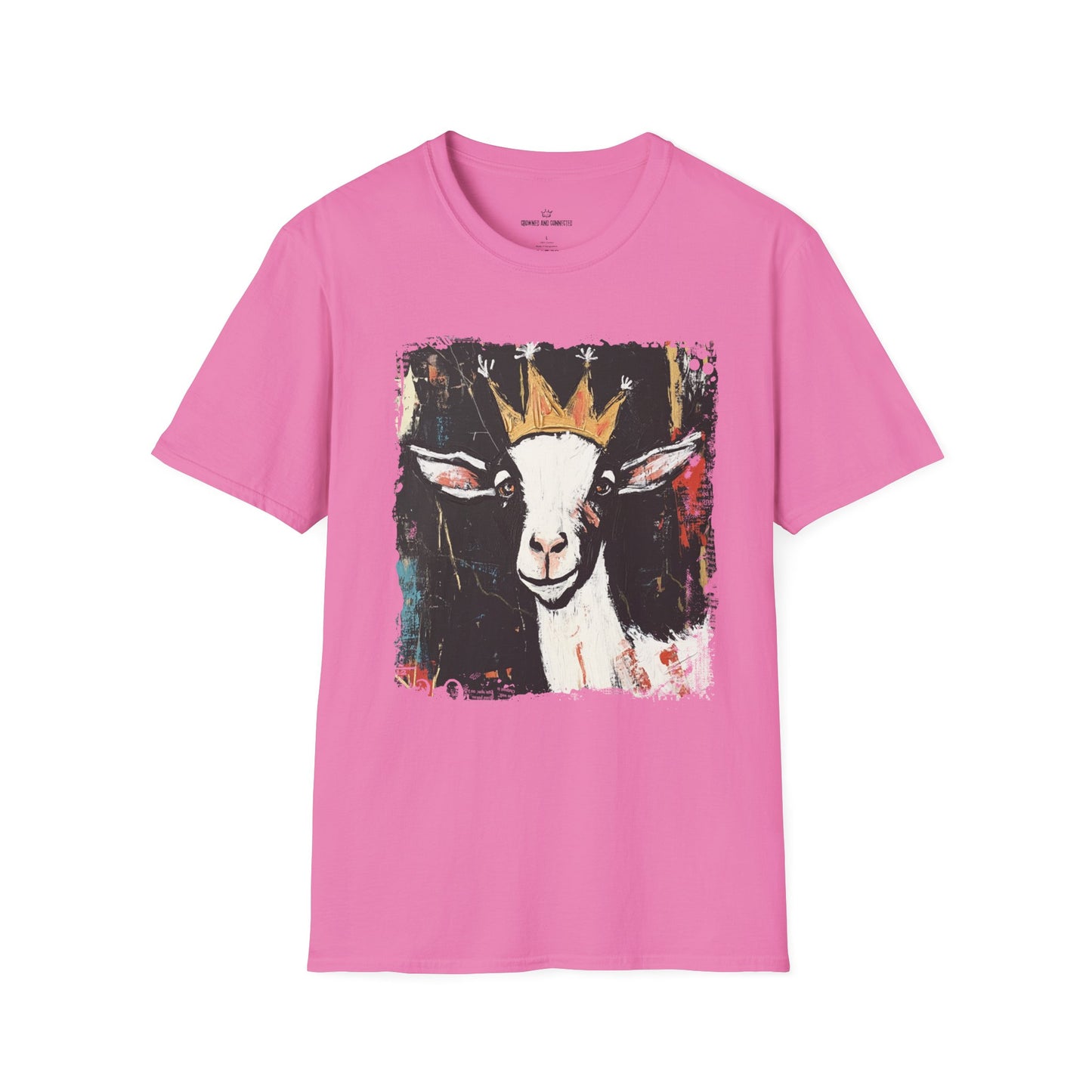 Goats Rule T-Shirt/Funny Goat Lover Tee/Crowned and Connected Collection