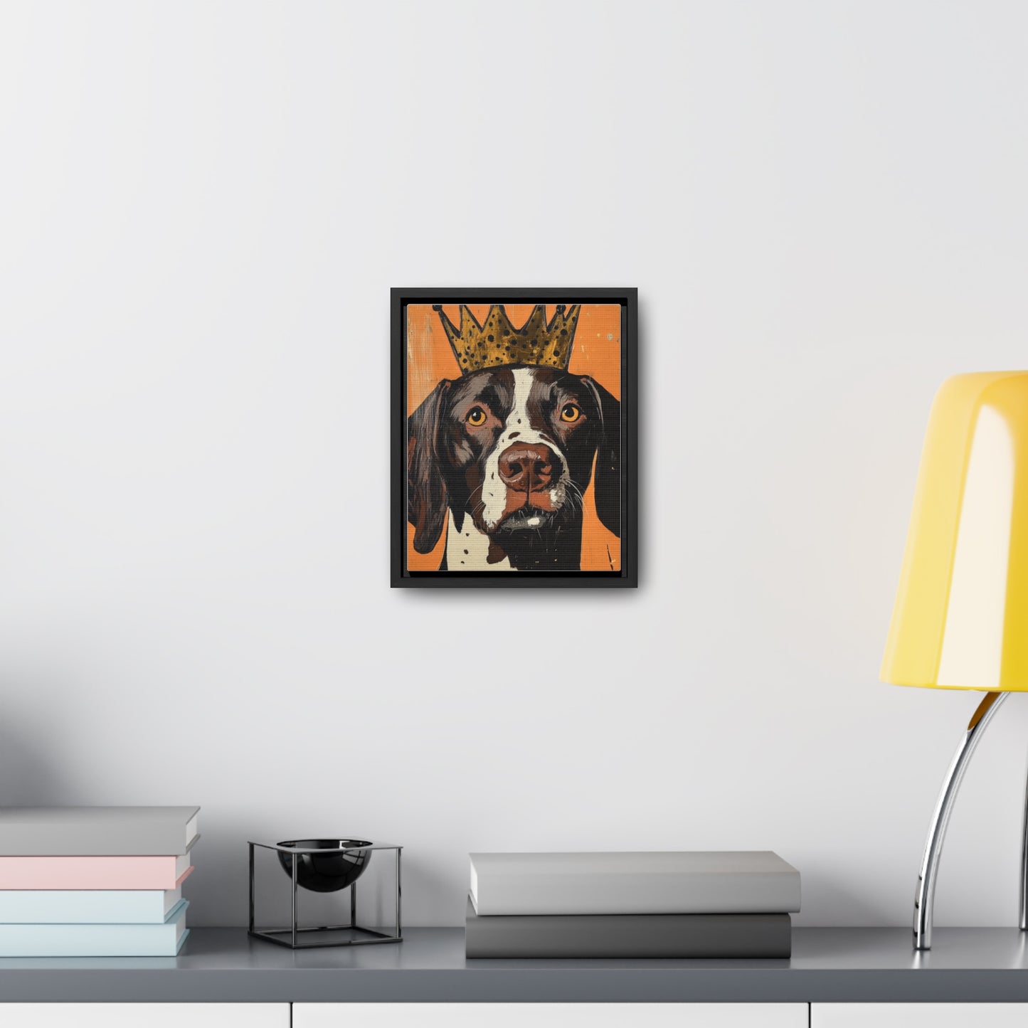 This Dog Won't Hunt, German Shorthair Pointer Canvas Art
