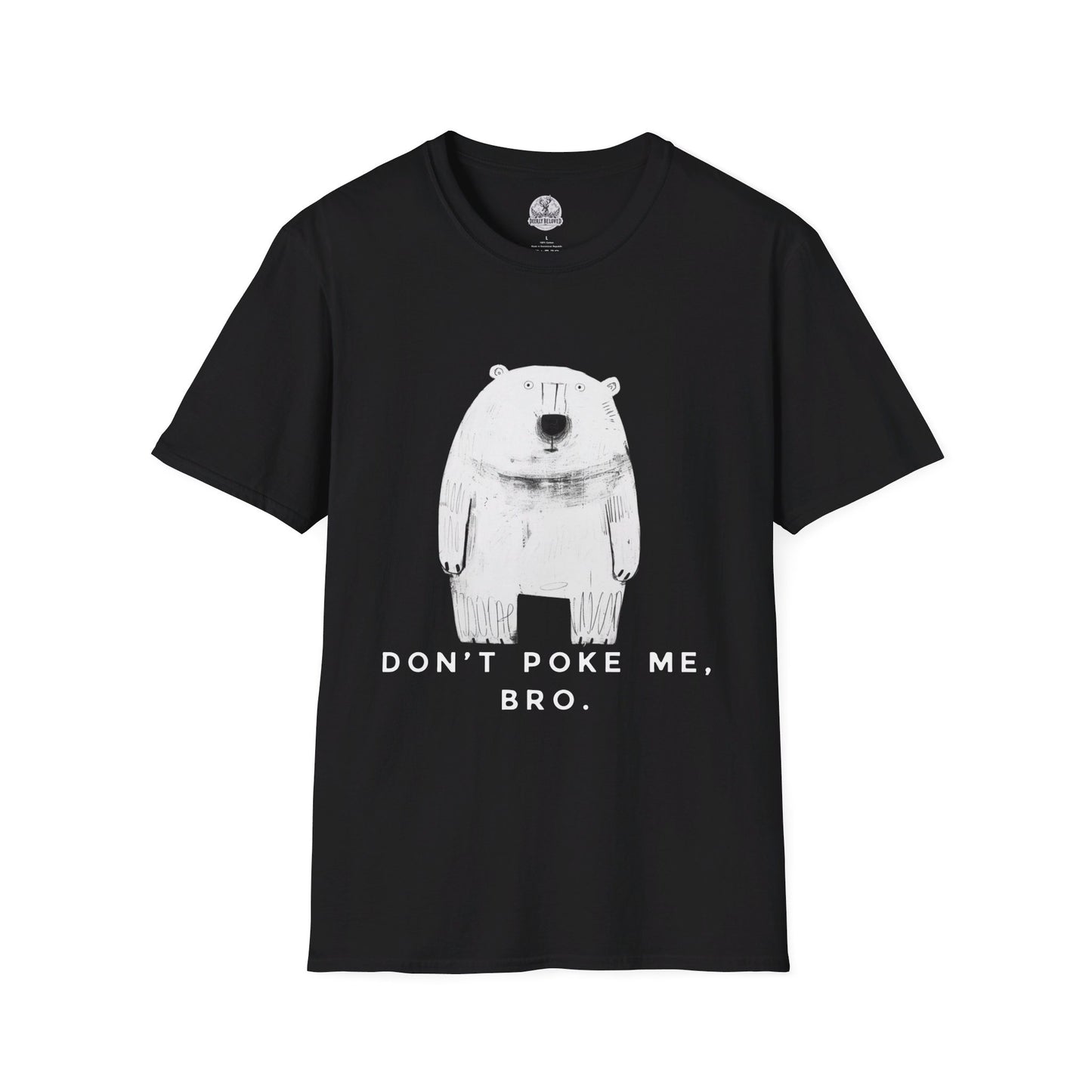 Carson Ray - Don't Poke Me, Bro, Bear Tee