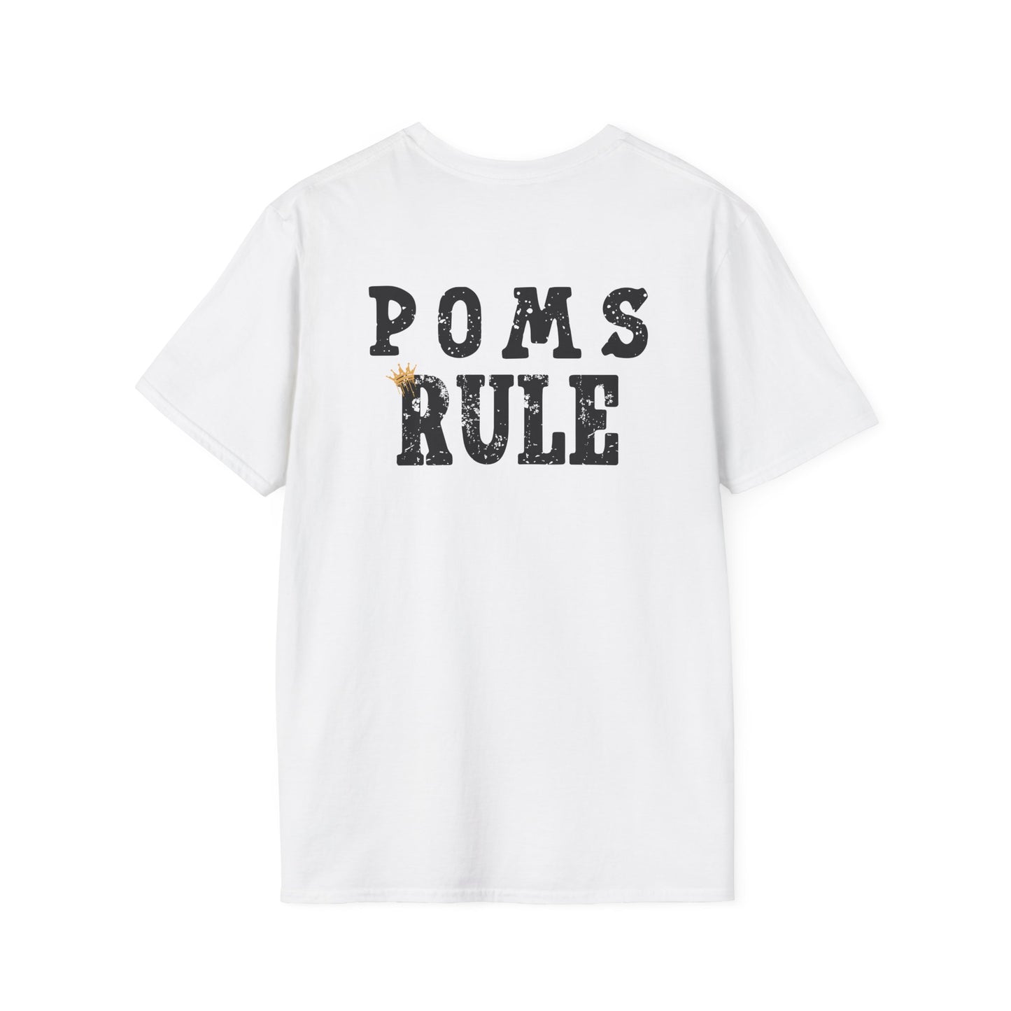 Poms Rule T-Shirt- Pomeranian T-shirt