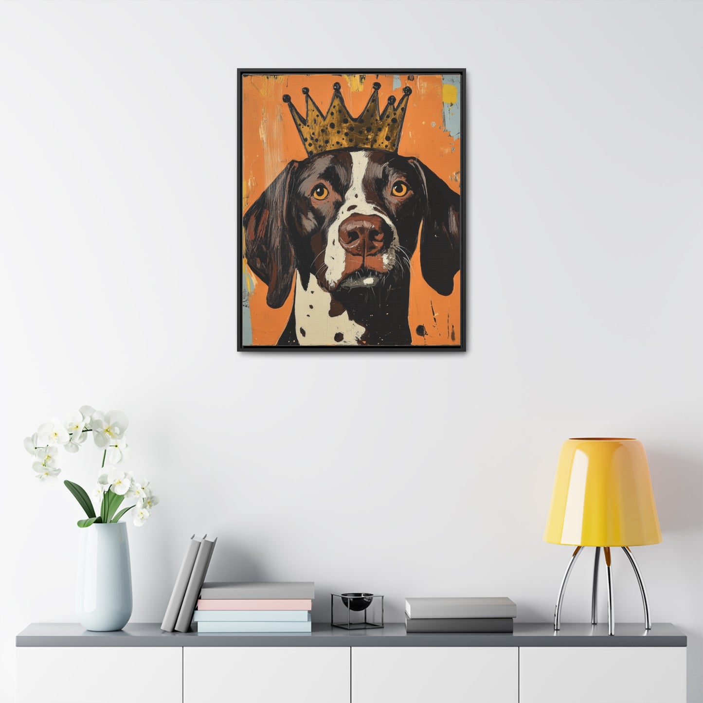 This Dog Won't Hunt, German Shorthair Pointer Canvas Art