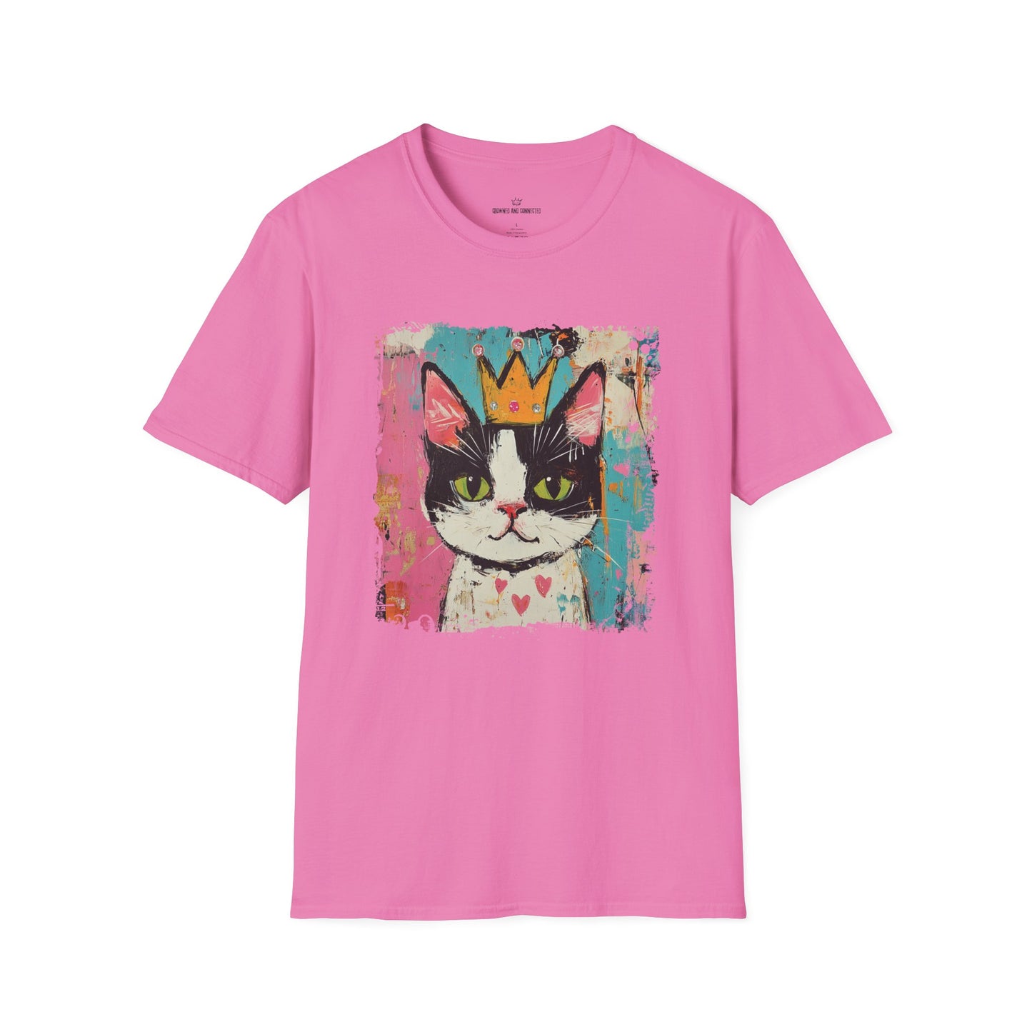 Tuxedo Cat Crowned Tee –  Tuxedo Cat T-Shirt/Crowned and Connected Collection
