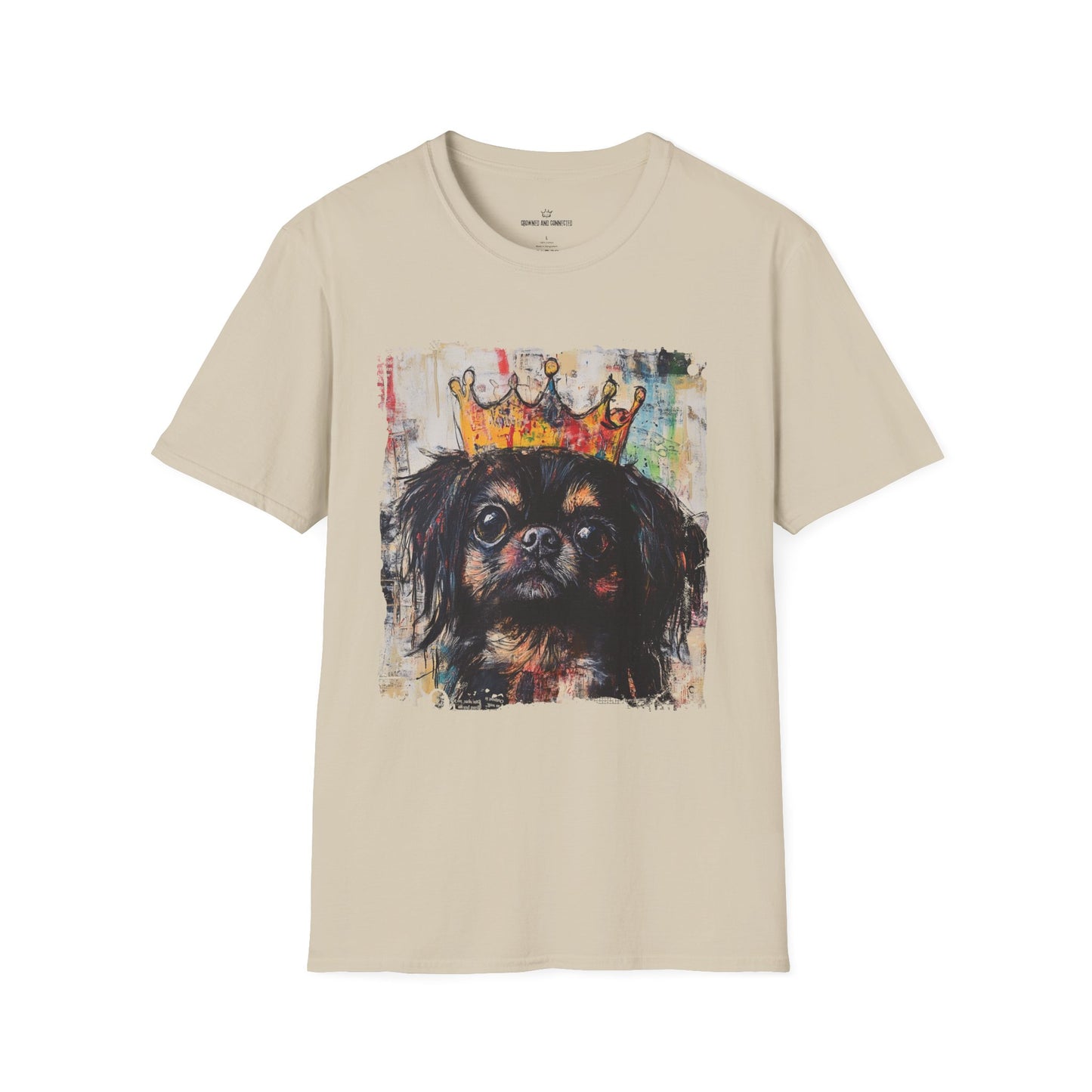 Tibetan Spaniels Rule T-shirt/ Funny Tibetan Spaniel Tee/Crowned and Connected Collection