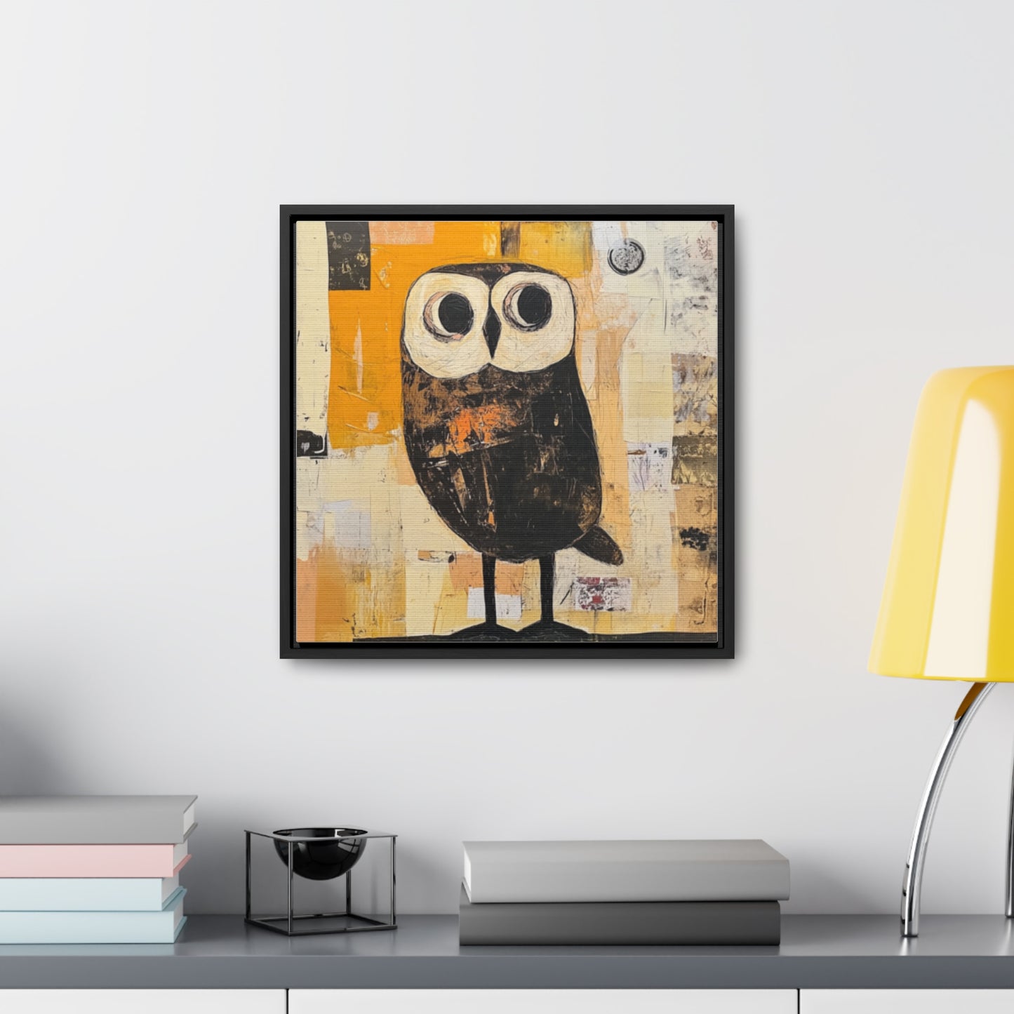 "Patty's Nightwatch" Owl Canvas art