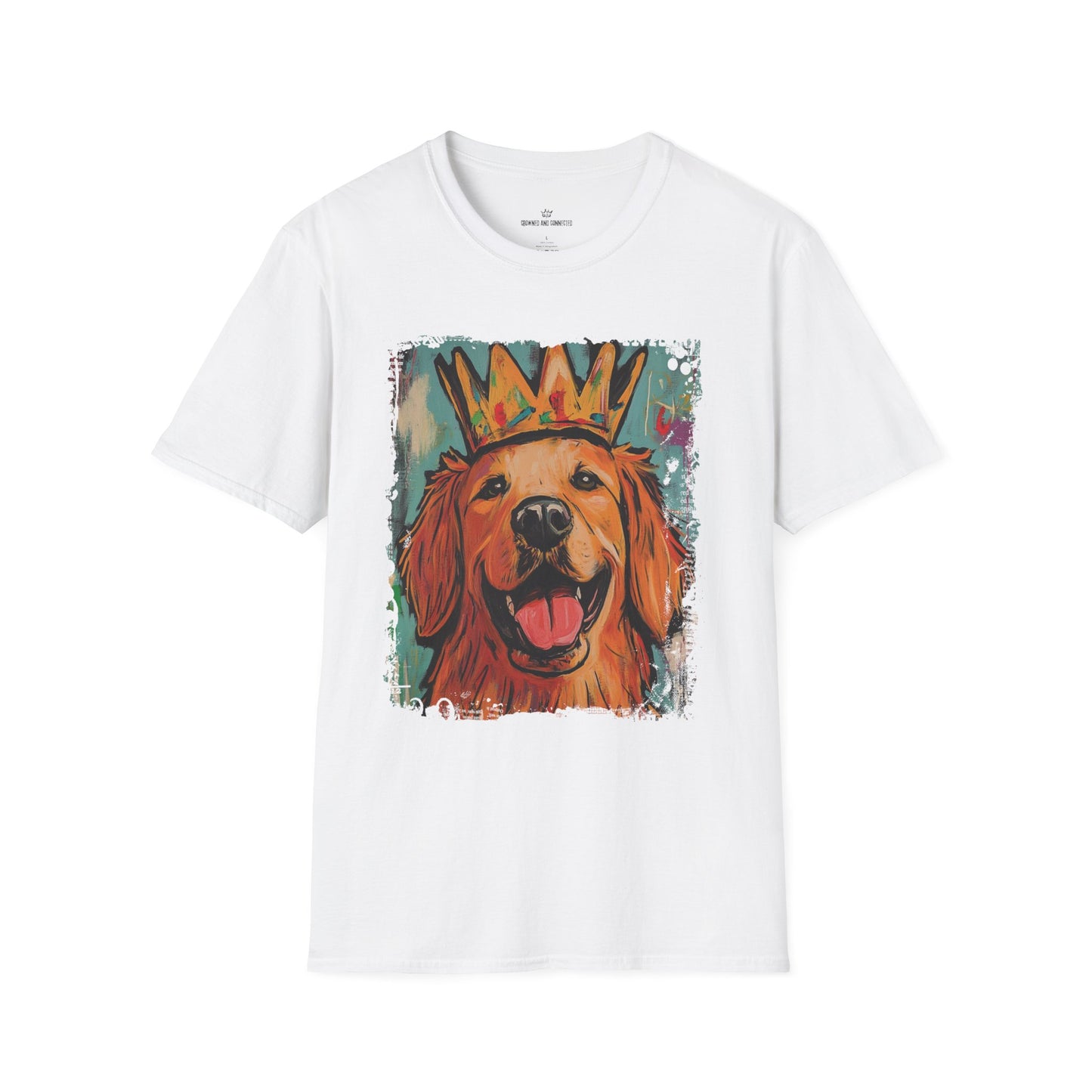 Goldens Rule T-shirt/ Funny Golden Retriever T-shirt/Crowned and Connected Collection