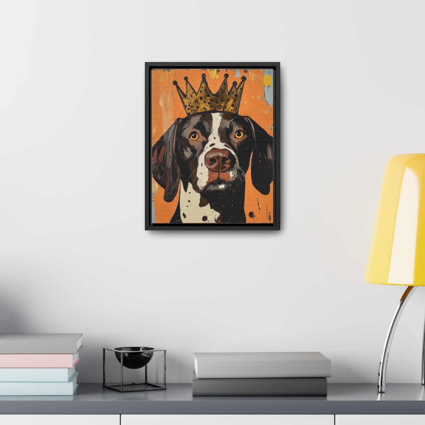 This Dog Won't Hunt, German Shorthair Pointer Canvas Art