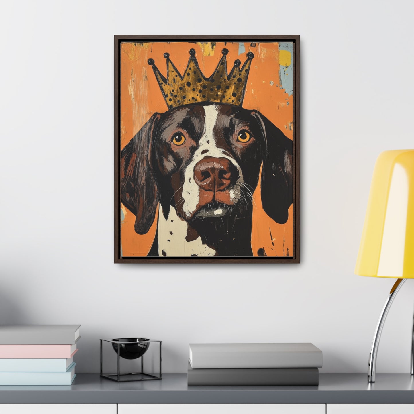 This Dog Won't Hunt, German Shorthair Pointer Canvas Art