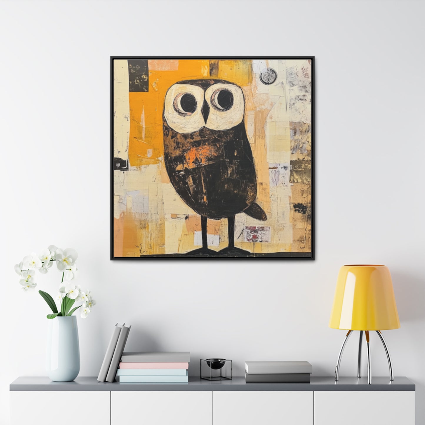 "Patty's Nightwatch" Owl Canvas art