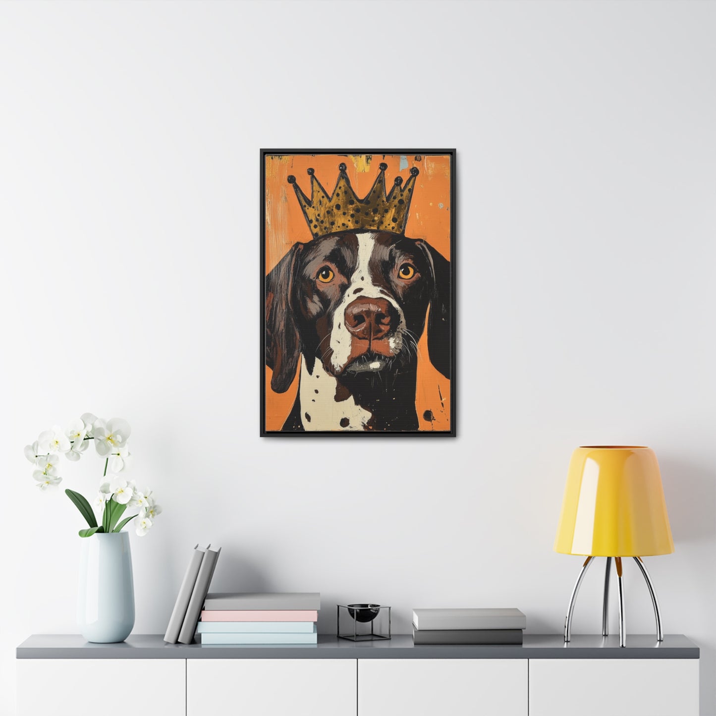 This Dog Won't Hunt, German Shorthair Pointer Canvas Art
