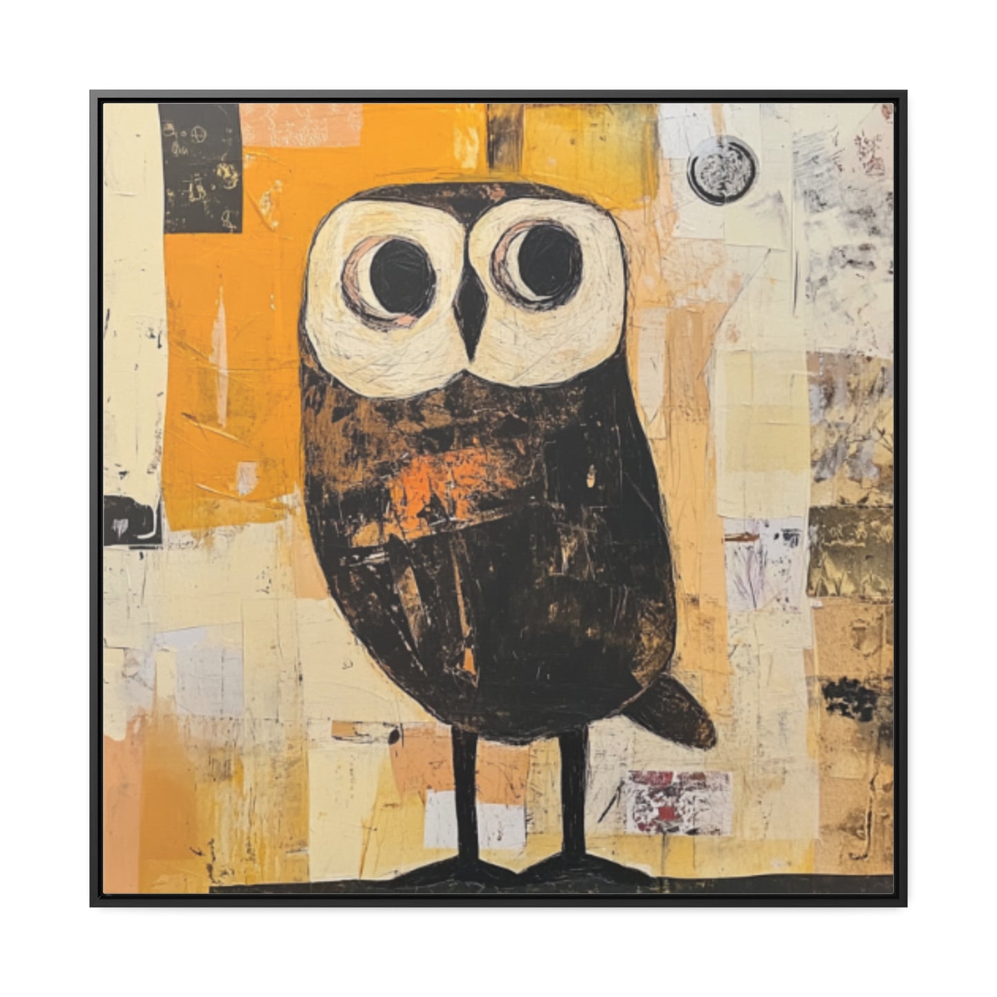 "Patty's Nightwatch" Owl Canvas art