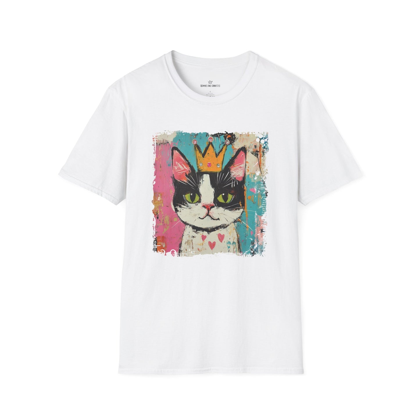 Tuxedo Cat Crowned Tee –  Tuxedo Cat T-Shirt/Crowned and Connected Collection