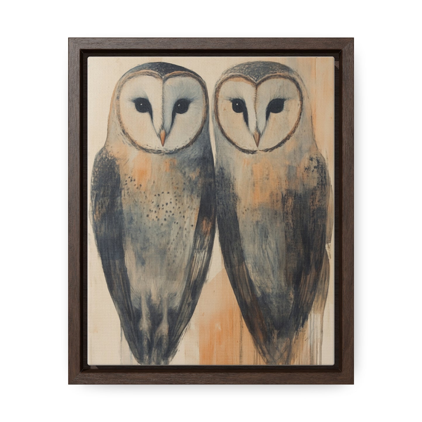 Ethereal Companions, Barn Owl Canvas Art