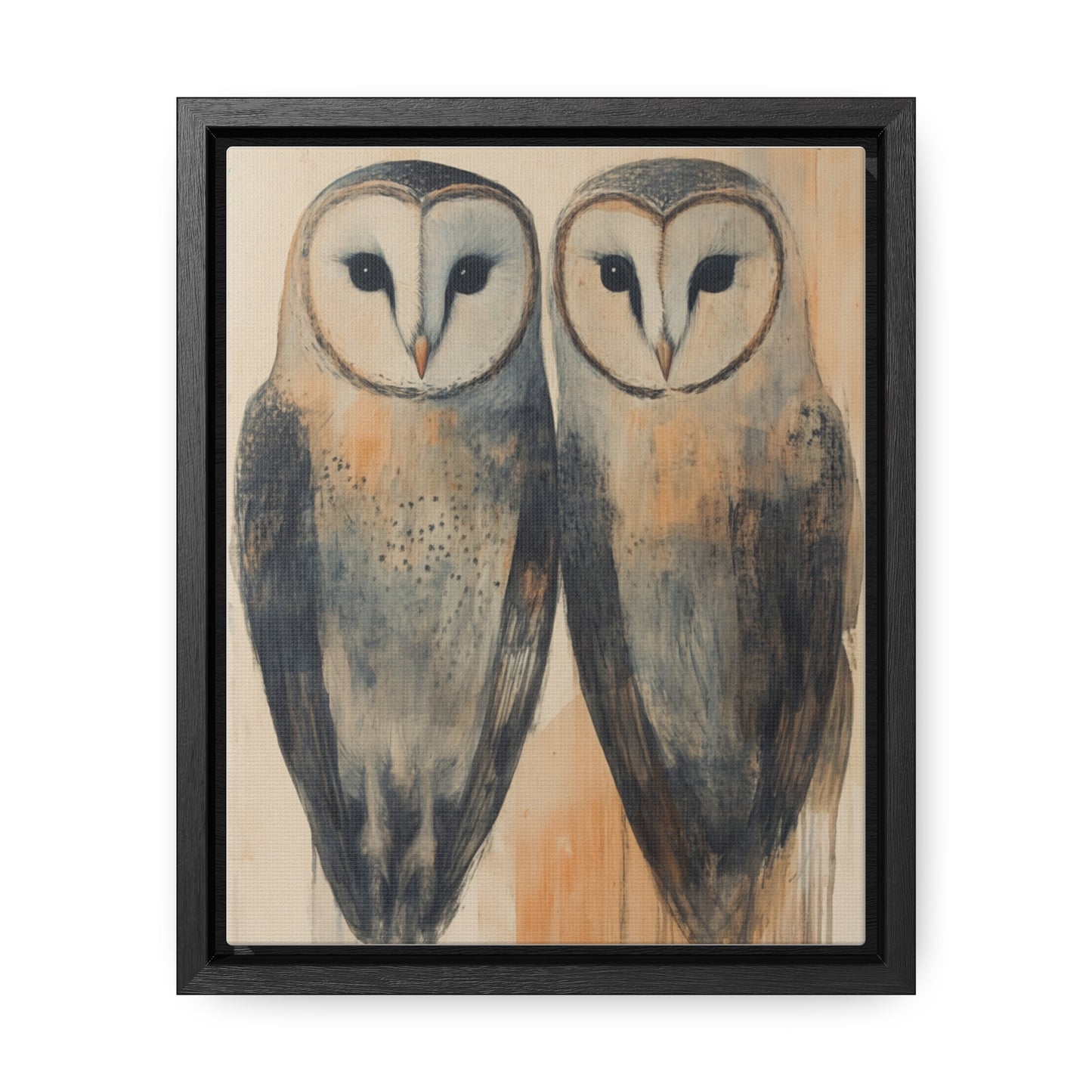 Ethereal Companions, Barn Owl Canvas Art