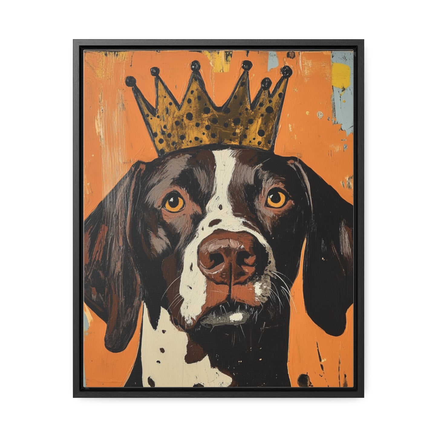 This Dog Won't Hunt, German Shorthair Pointer Canvas Art