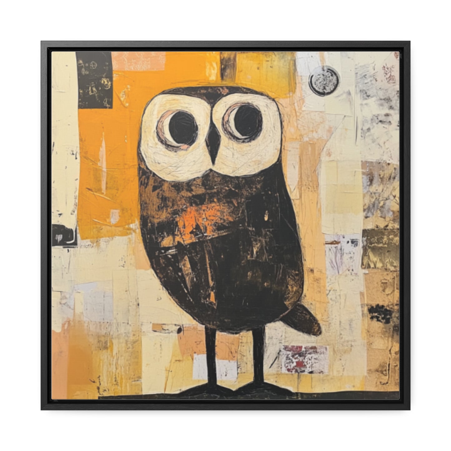 "Patty's Nightwatch" Owl Canvas art
