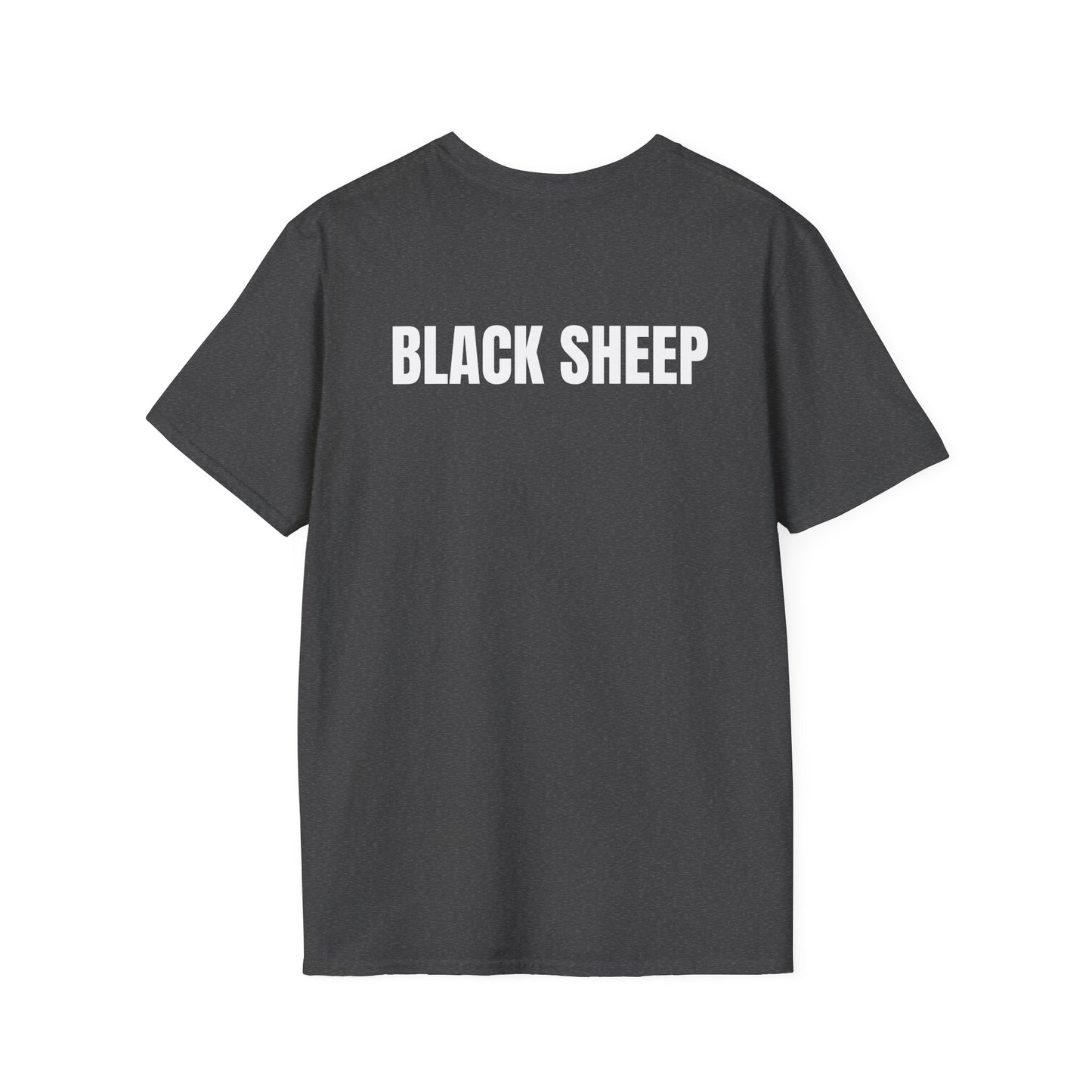 Black Sheep Crowned T-Shirt – Funny Animal Graphic Tee | Crowned & Connected Collection