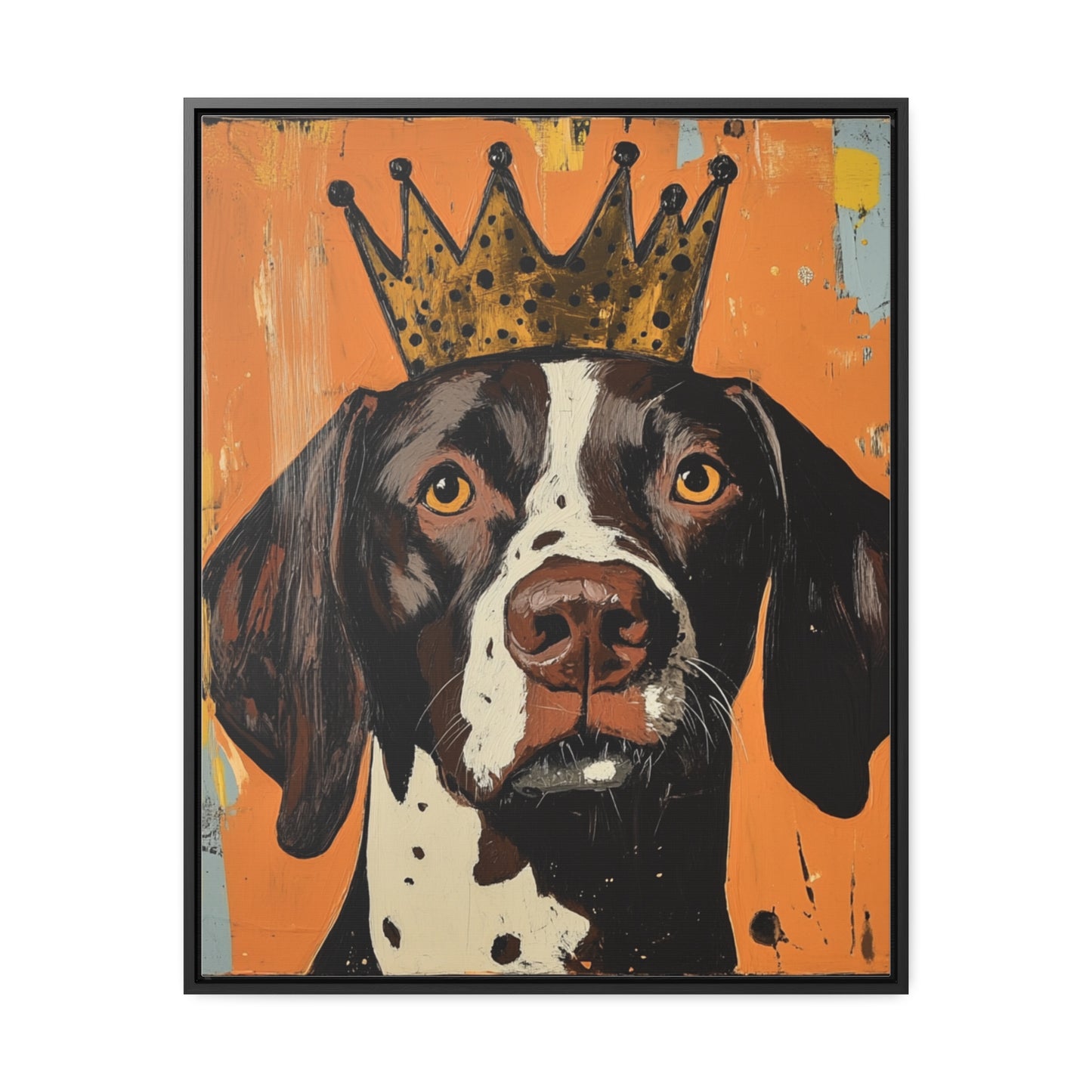 This Dog Won't Hunt, German Shorthair Pointer Canvas Art