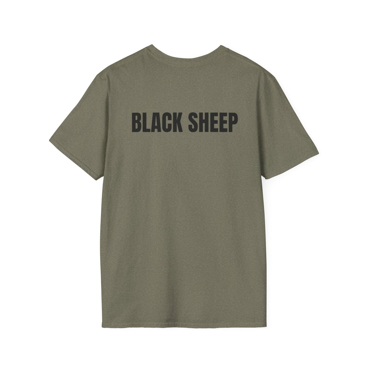 Black Sheep Crowned T-Shirt – Funny Animal Graphic Tee | Crowned & Connected Collection