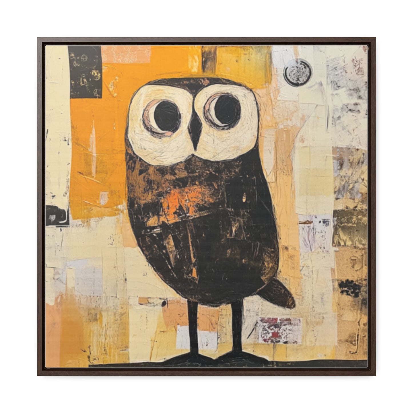 "Patty's Nightwatch" Owl Canvas art