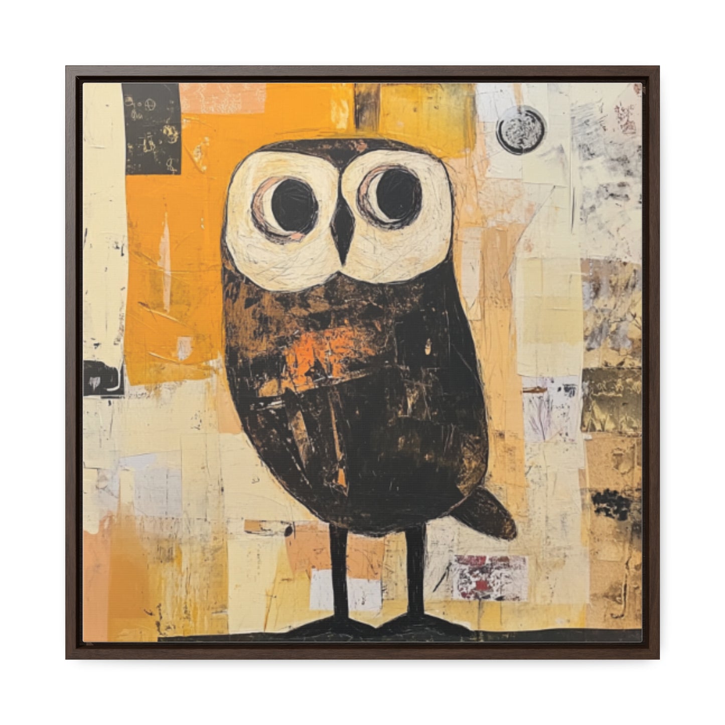 "Patty's Nightwatch" Owl Canvas art